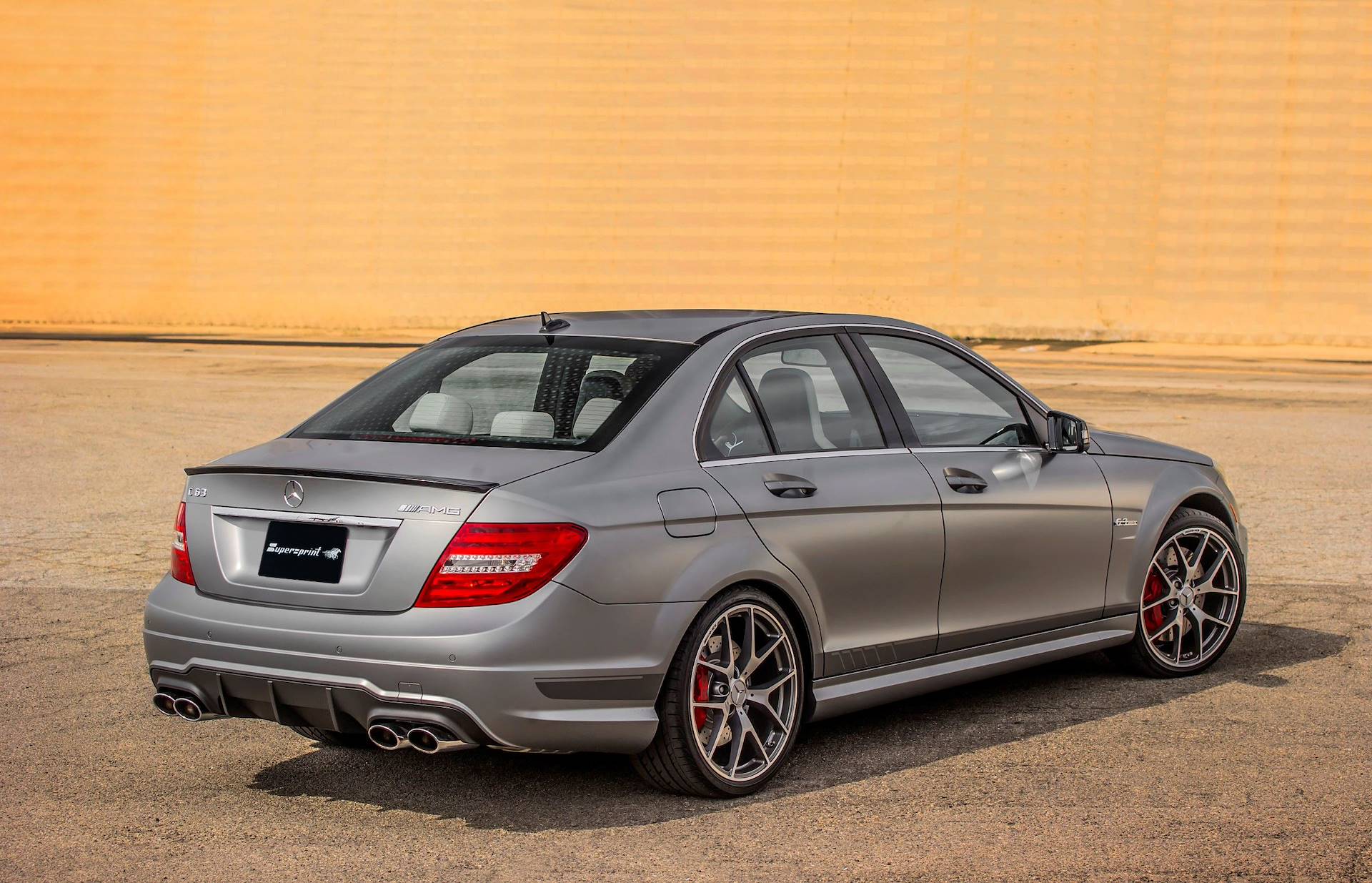 Impianto di scarico per MERCEDES W204 C63 AMG V8 Edition 507 (Berlina - M156 - 507 Hp) 2013 -> 2014