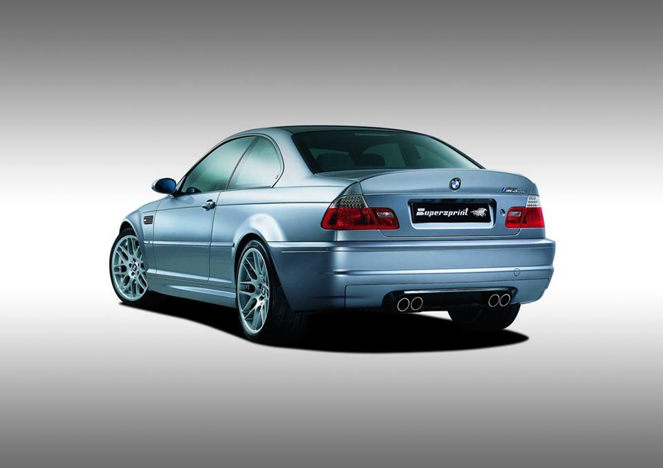 Impianto di scarico per BMW E46 M3 CSL 3.2i ' 03 -> (Ø63,5mm)