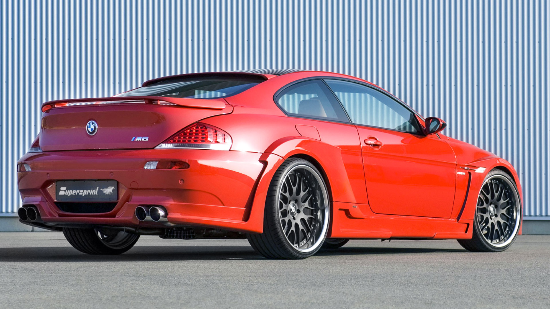 Impianto di scarico per BMW E63 Coupé M6 5.0i V10 '05 ->