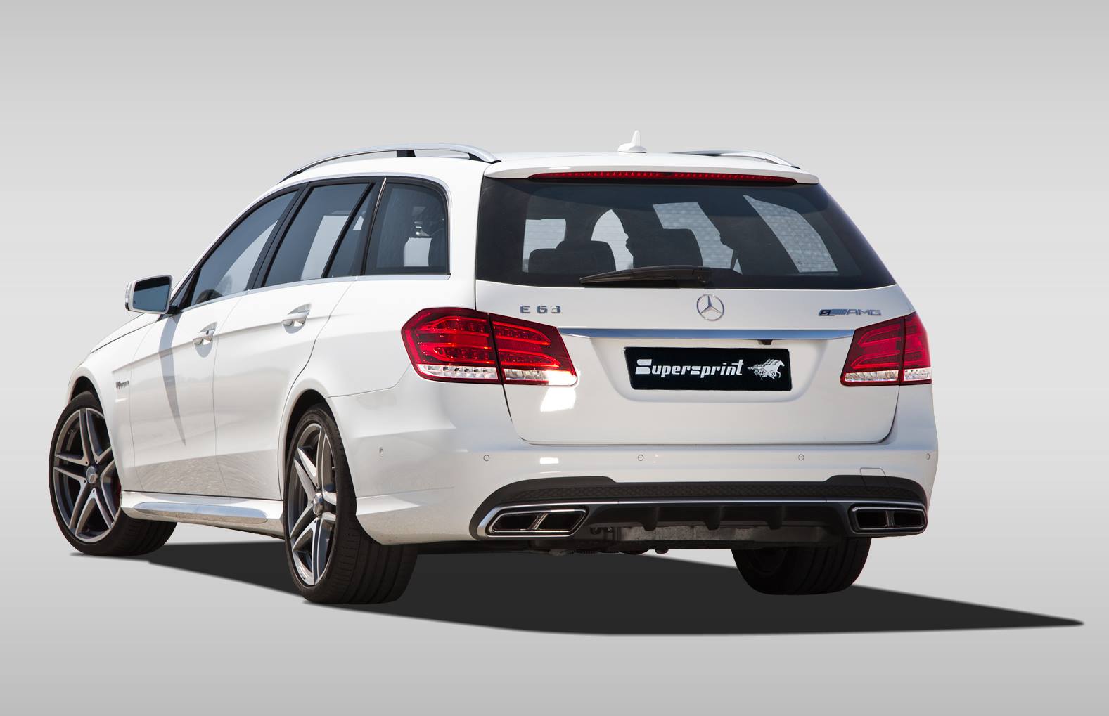 Impianto di scarico per MERCEDES W212 E 63 AMG S-Model V8 (M157 5.5i Bi-Turbo - 585 Hp) '14 ->