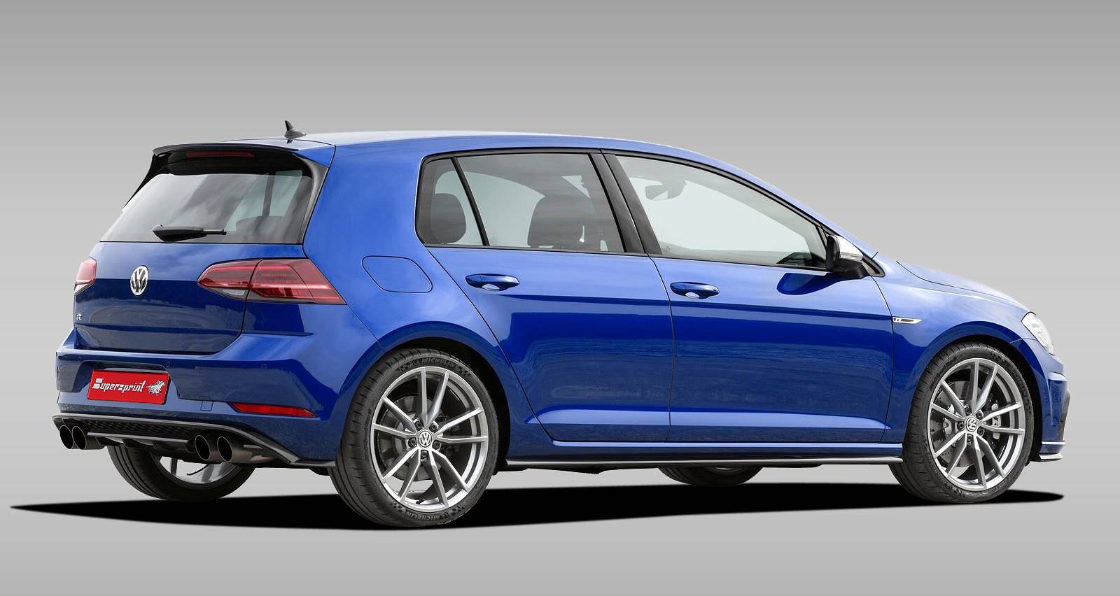 Impianto di scarico per VW GOLF VII R Performance 2.0 TFSI (310 Hp) 2017 -> Twin Pipe System
