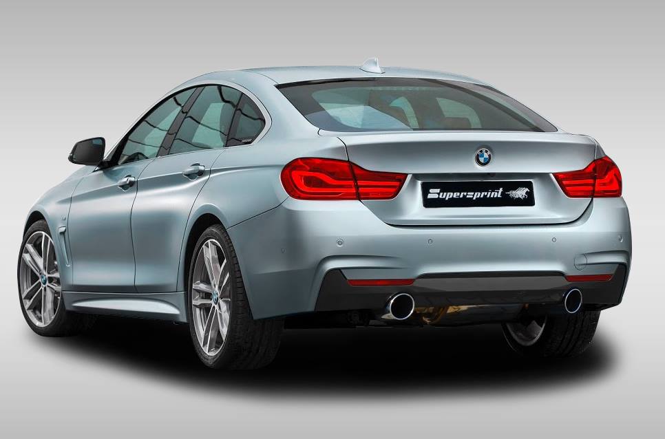 Impianto di scarico per BMW F36 LCI Gran Coupé 440iX (326 Hp) 2015 ->