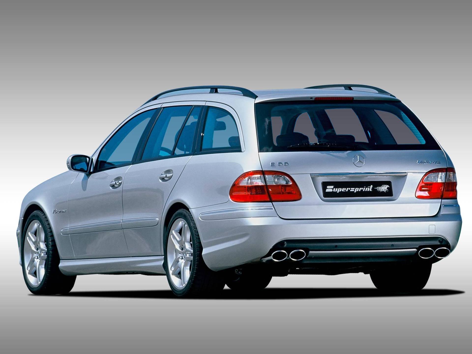 Impianto di scarico per MERCEDES W211 E 55 AMG V8 (Berlina + S.W.) '02 -> '06