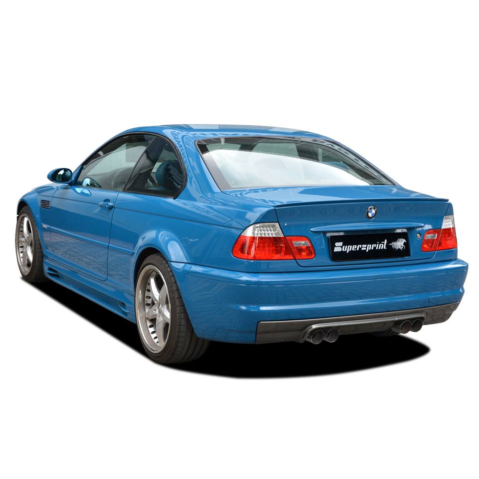 Impianto di scarico per BMW E46 M3 3.2i Coupé/Cabrio '01 -> (Ø63,5mm)
