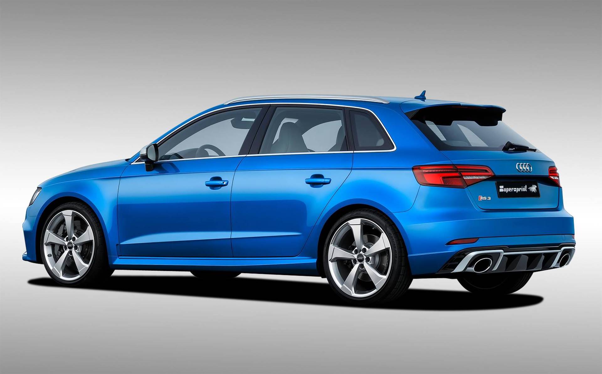 Impianto di scarico per AUDI RS3 8VA Sportback QUATTRO 2.5 TFSI (400 Hp) 2017 -> (con valvola)
