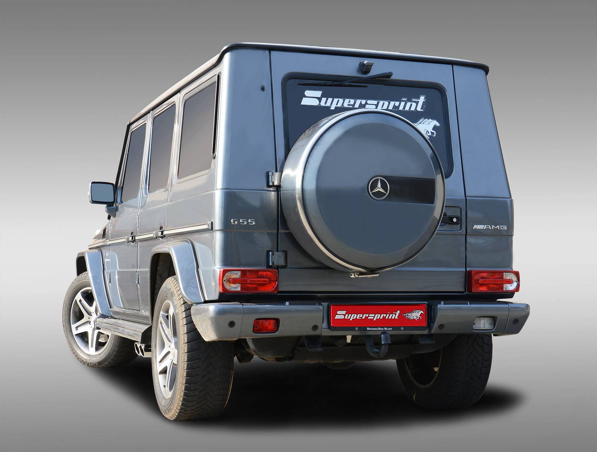 Impianto di scarico per MERCEDES W463 G55 AMG V8 Kompressor 2004 -> 2012