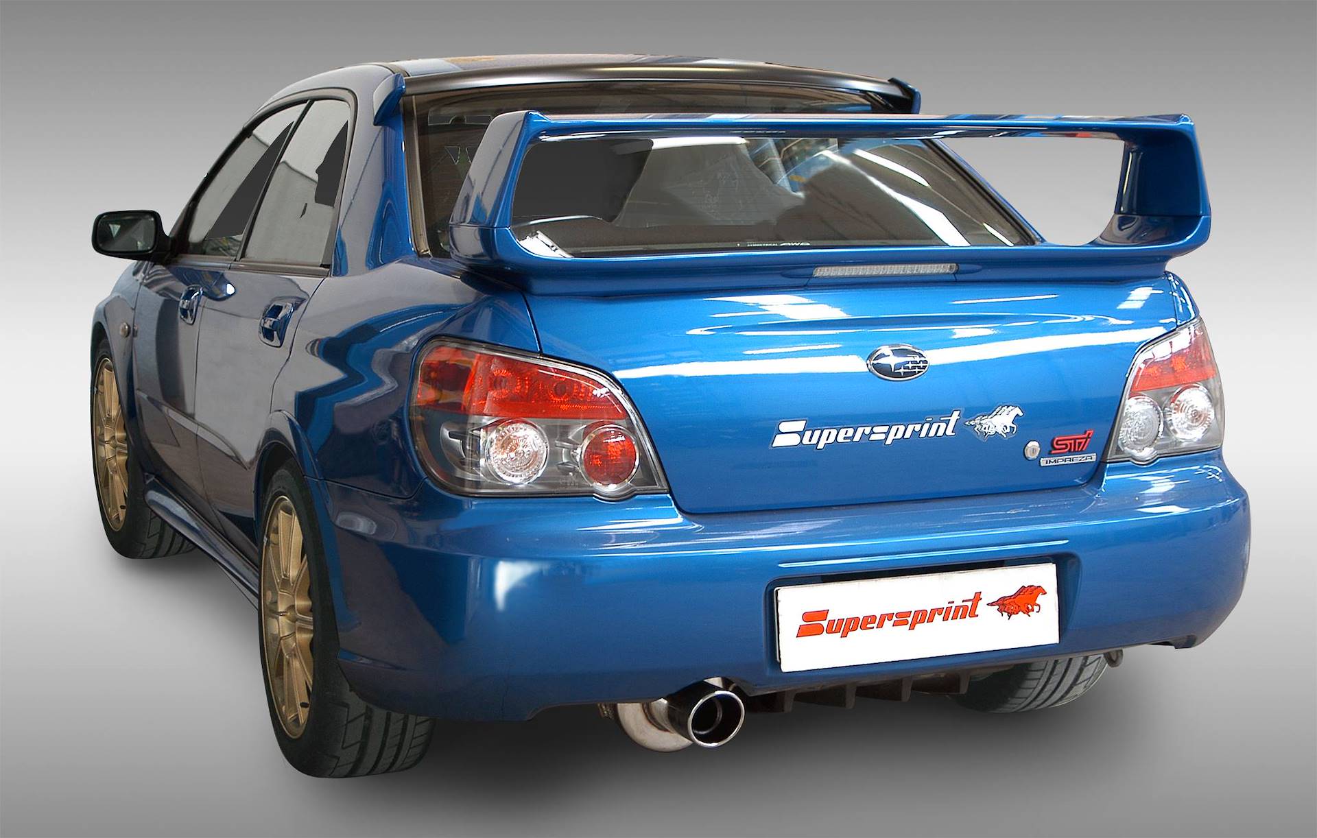 Impianto di scarico per SUBARU IMPREZA 2.0i Turbo STi Spec-C (320 Hp) '06 -> '07