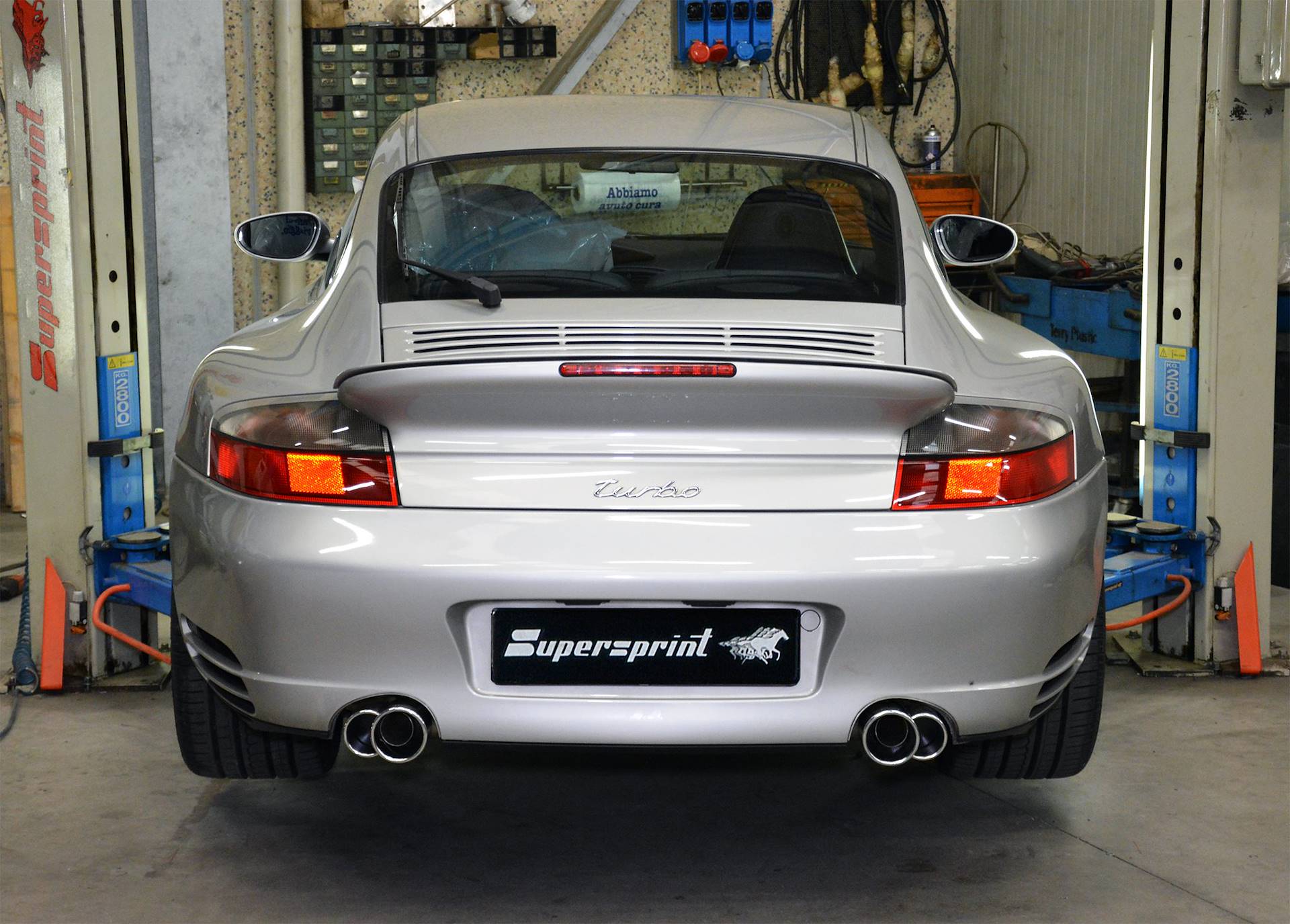 Impianto di scarico per PORSCHE 996 Turbo 3.6i 4x4 (420 Hp)