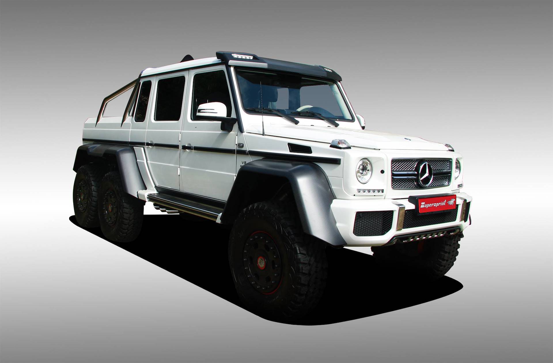 Impianto di scarico per MERCEDES W463 G63 AMG 6x6 V8 5.5l Bi-Turbo 2014 -> 2015