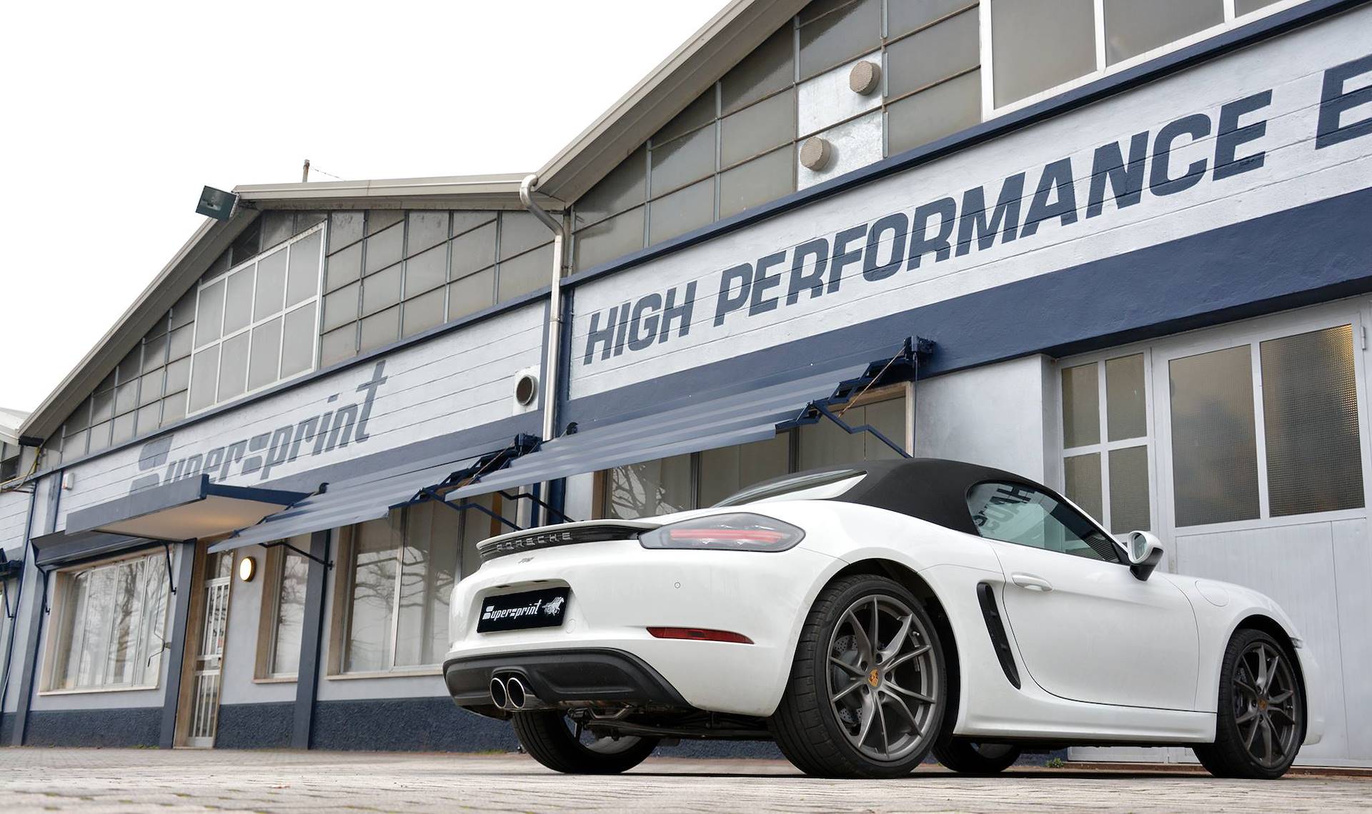 Impianto di scarico per PORSCHE 718 BOXSTER S 2.5i Turbo (350 Hp) 2016 ->