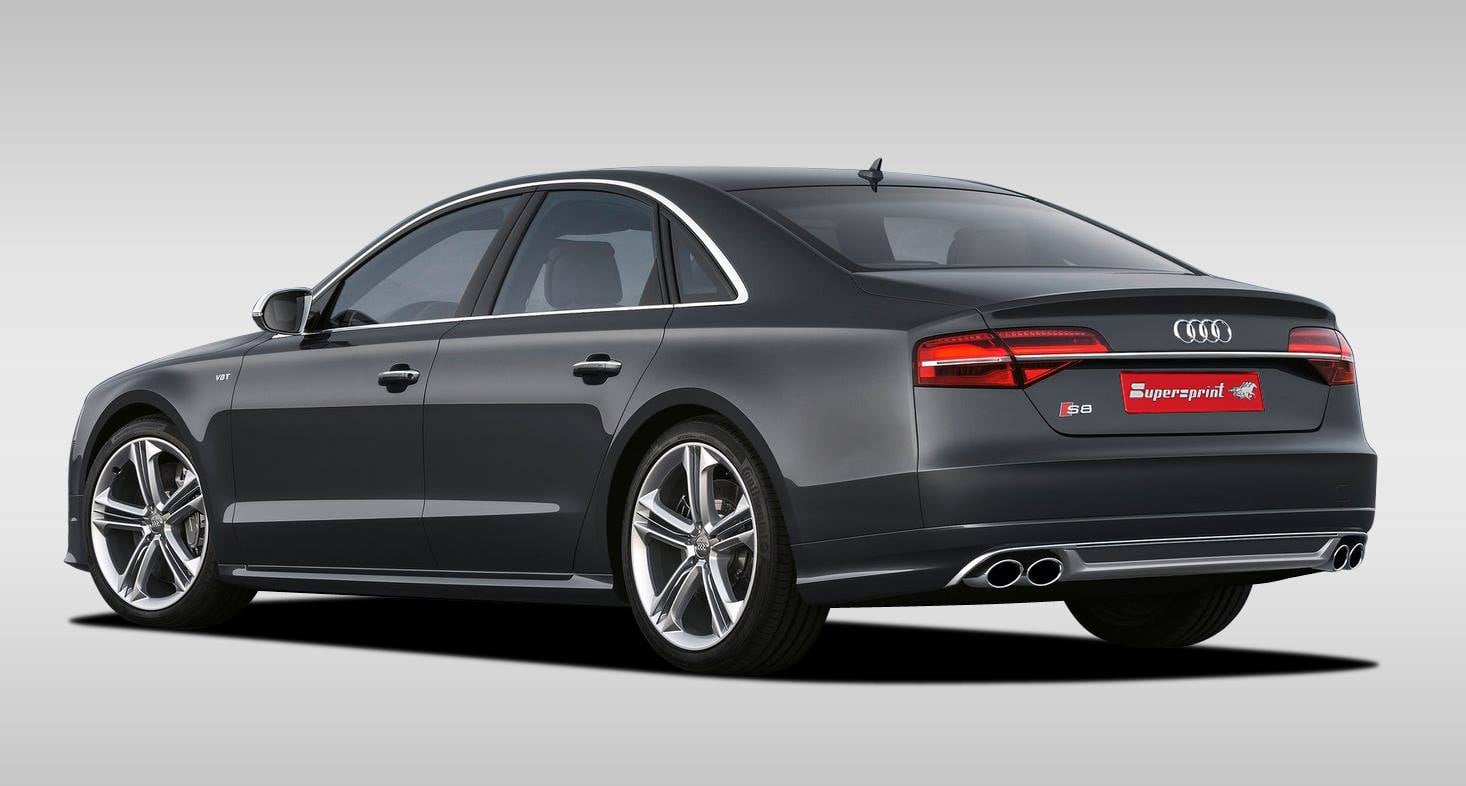 Impianto di scarico per AUDI S8 QUATTRO Facelift 4.0 TFSI V8 (520 Hp) 2015 -> 2017
