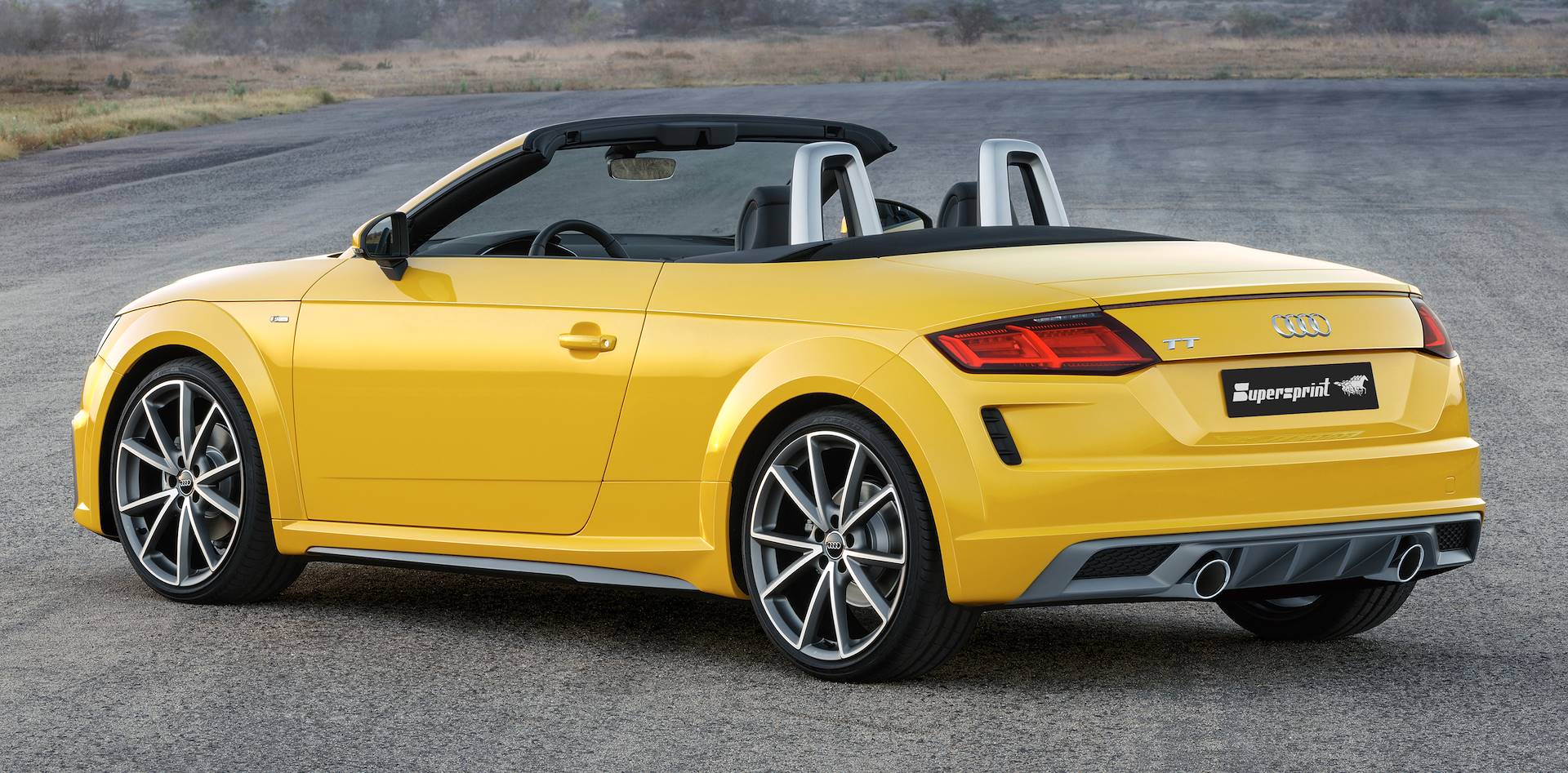 Impianto di scarico per AUDI TT Mk3 Facelift 40 TFSI (2.0L - 197 Hp - Modelli con GPF) 2019 -> (con valvola)