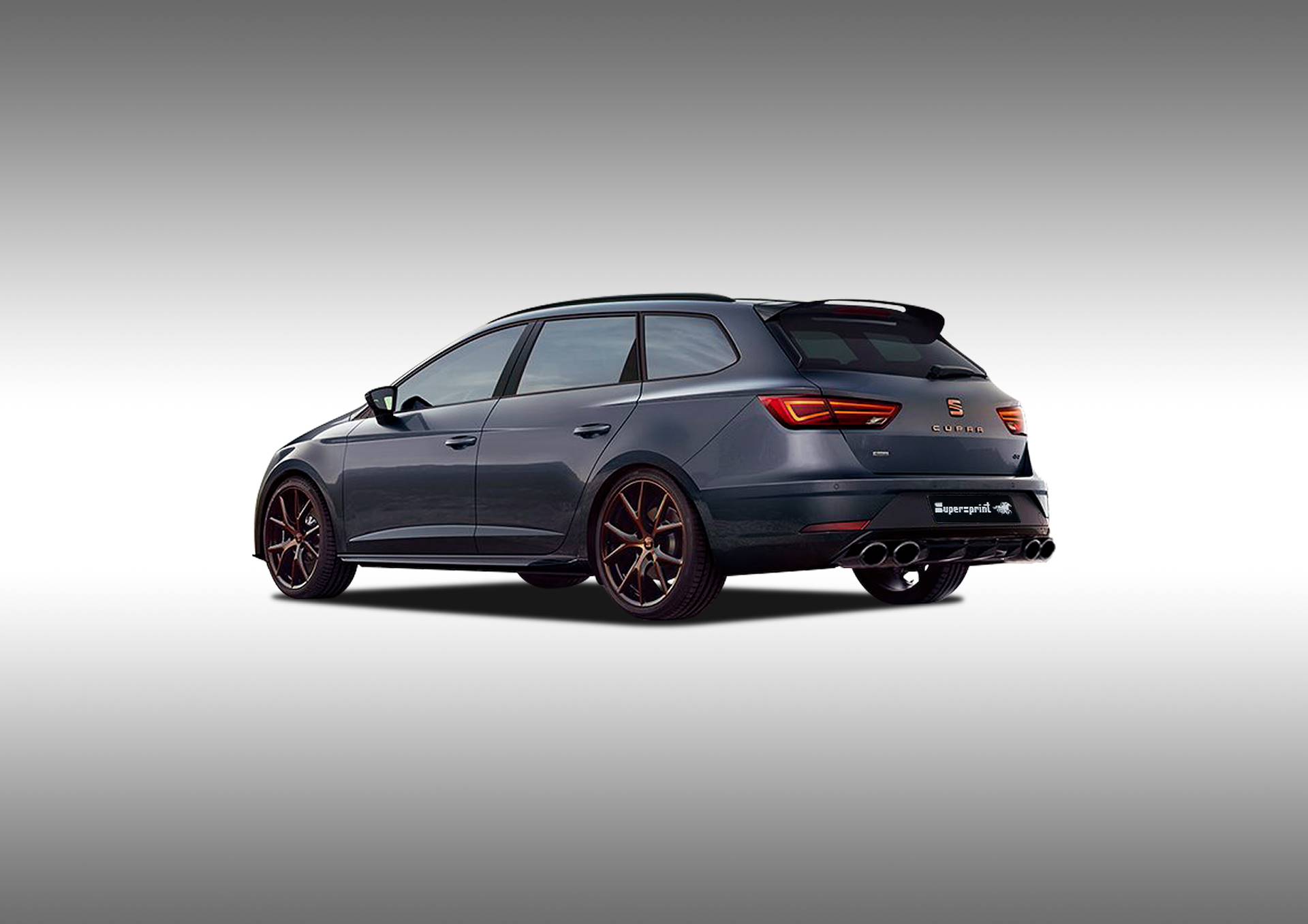 Impianto di scarico per SEAT LEON  5F ST Wagon Cupra R 4Drive 2.0 TSI (300 Hp - Modelli con GPF) 2019 ->