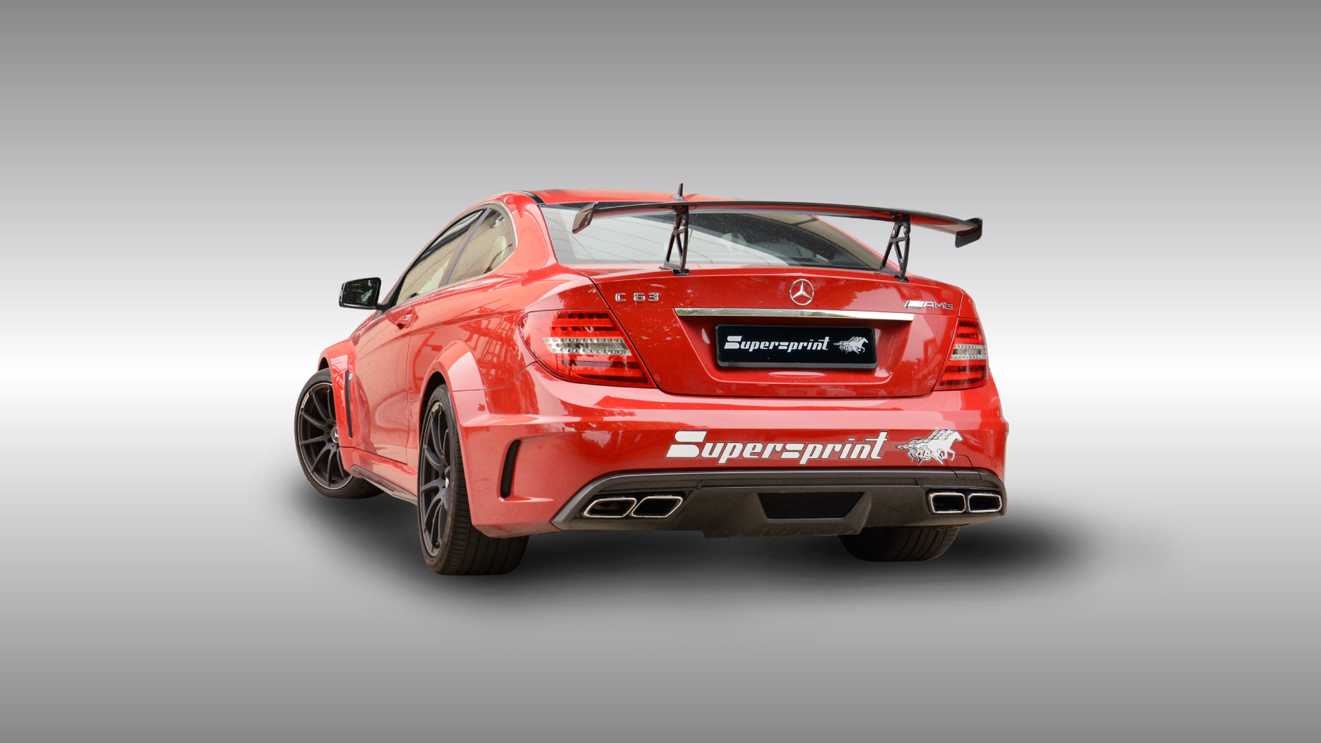 Impianto di scarico per MERCEDES C204 C63 AMG Coupé V8 Black Series (517 Hp) 2011 ->