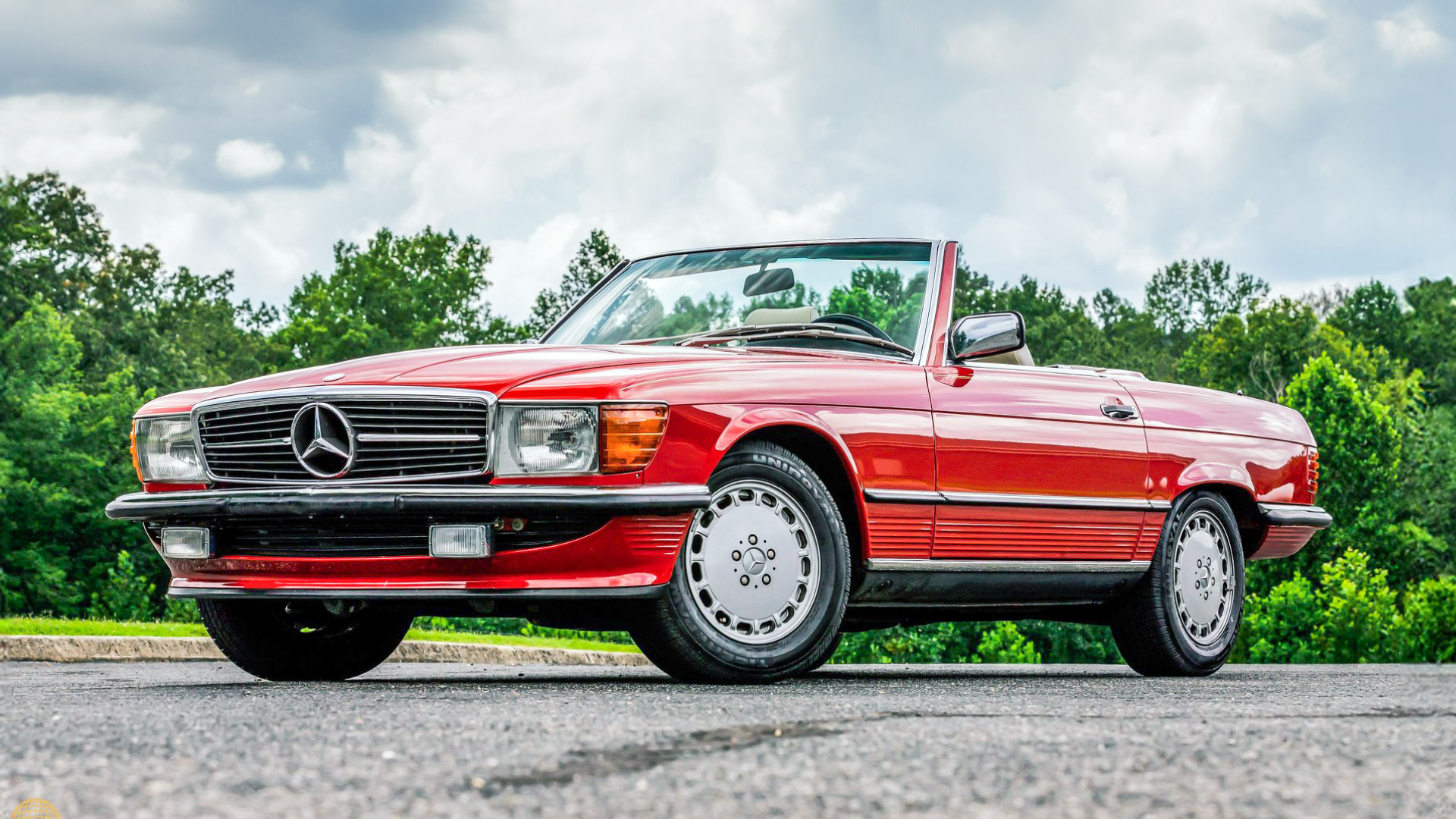 Impianto di scarico per MERCEDES R107 560 SL V8 '86 ->'89