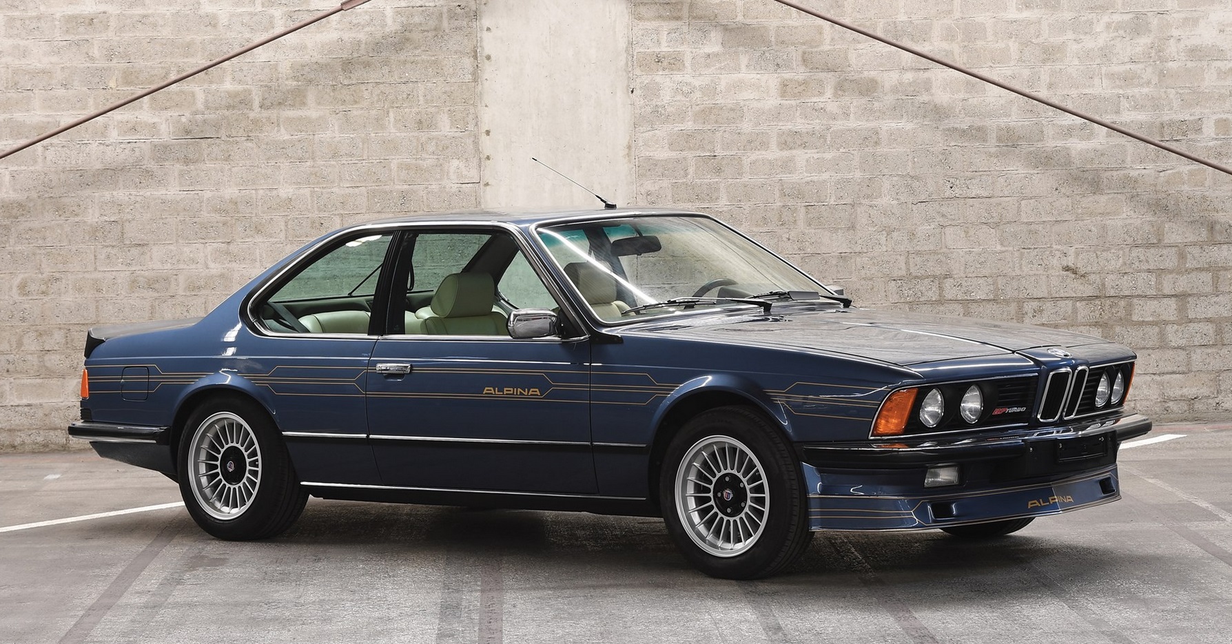 Impianto di scarico per ALPINA B7 (E24) 3.5 Turbo Coupé (6 cil.) ' 84 -> ' 88