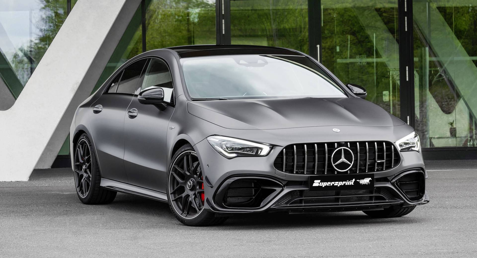 Impianto di scarico per MERCEDES C118 CLA 45 S AMG 4-Matic+ (2.0T - 421 Hp) 2020 ->
