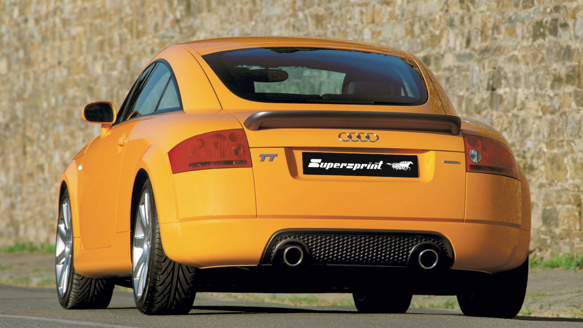 Impianto di scarico per AUDI TT Mk1 QUATTRO Coupé 3.2i VR6 (250 Hp) '03 -> '06 (Ø70mm)