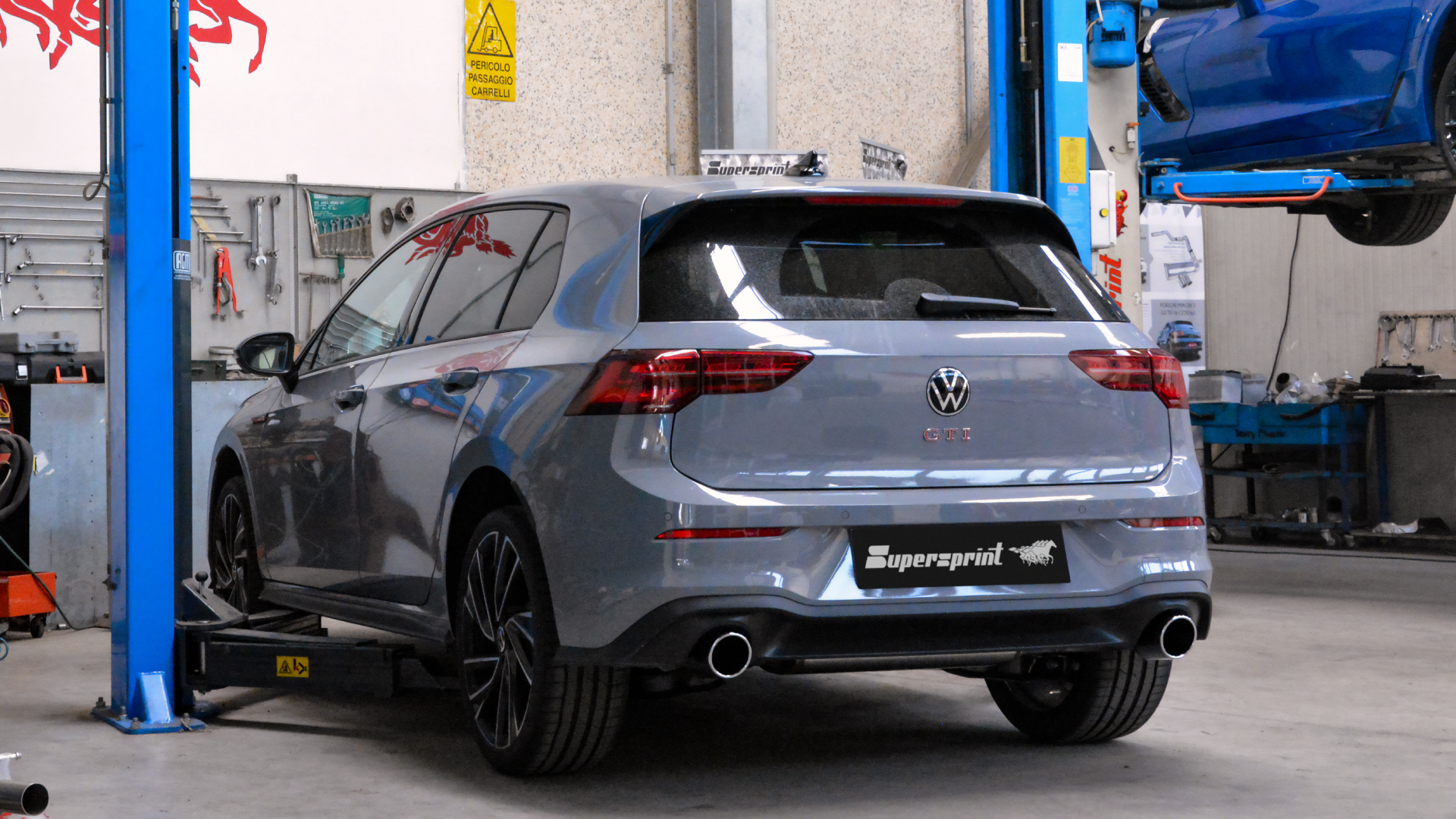 Impianto di scarico per VW GOLF VIII GTI 2.0 TSI (245 Hp - Modelli con GPF) 2020 -> 