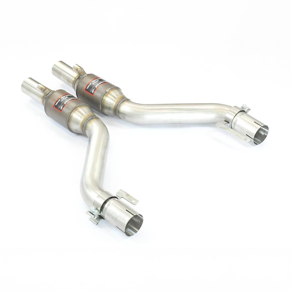 Anteriore con catalizzatore metallico destro + sinistro
