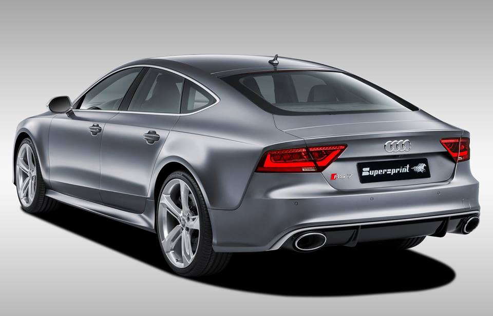 Impianto di scarico per AUDI A7 RS7 Quattro 4.0T (560 Hp) 2013 -> (con valvola)