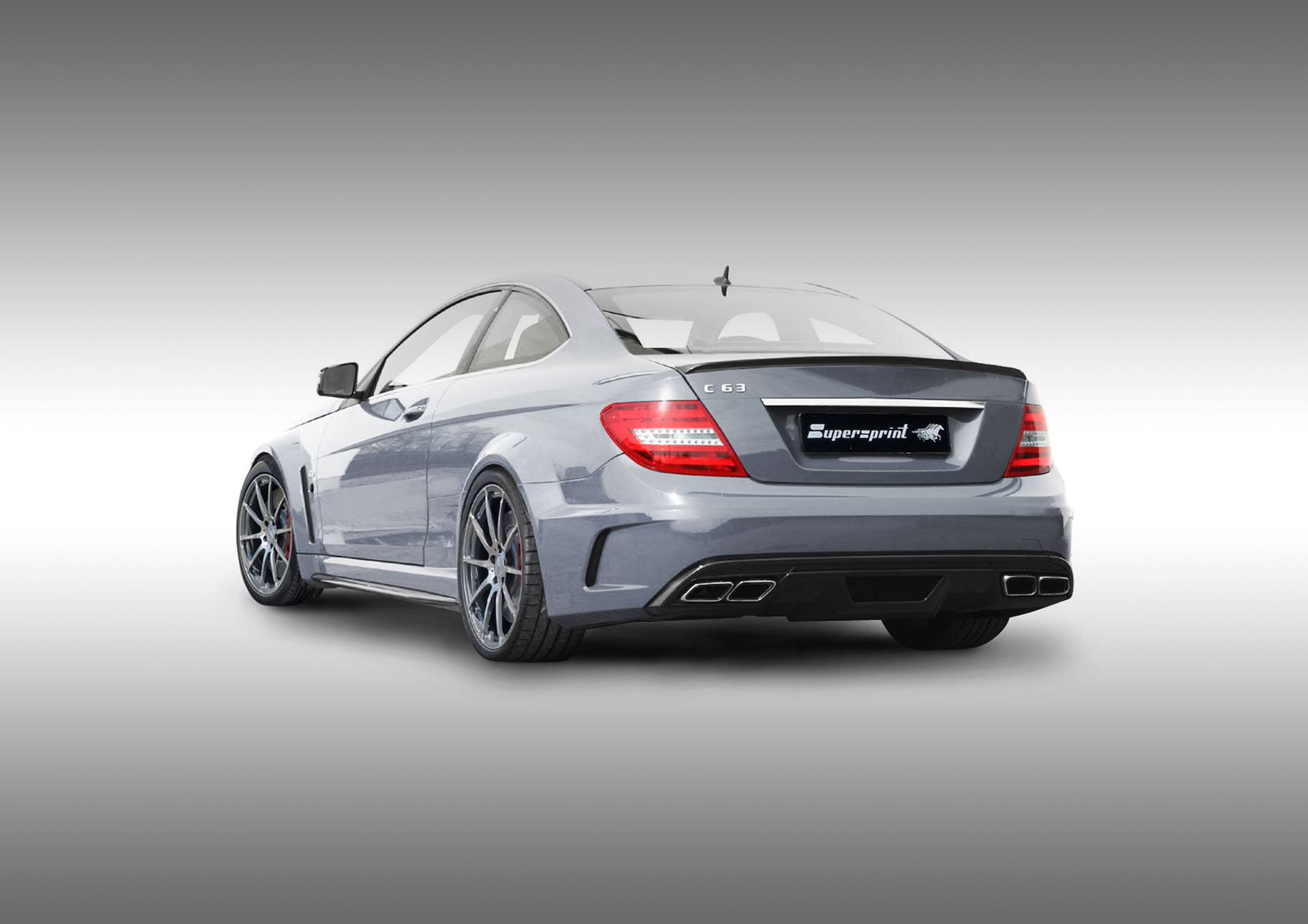 Impianto di scarico per MERCEDES C204 C63 AMG Coupé V8 Black Series (517 Hp) 2011 ->