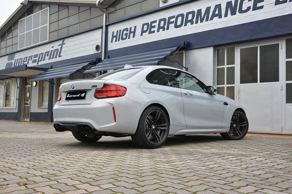Impianto di scarico per BMW F87 M2 Competition (410 Hp - modelli USA) 2018 -> (con valvola)