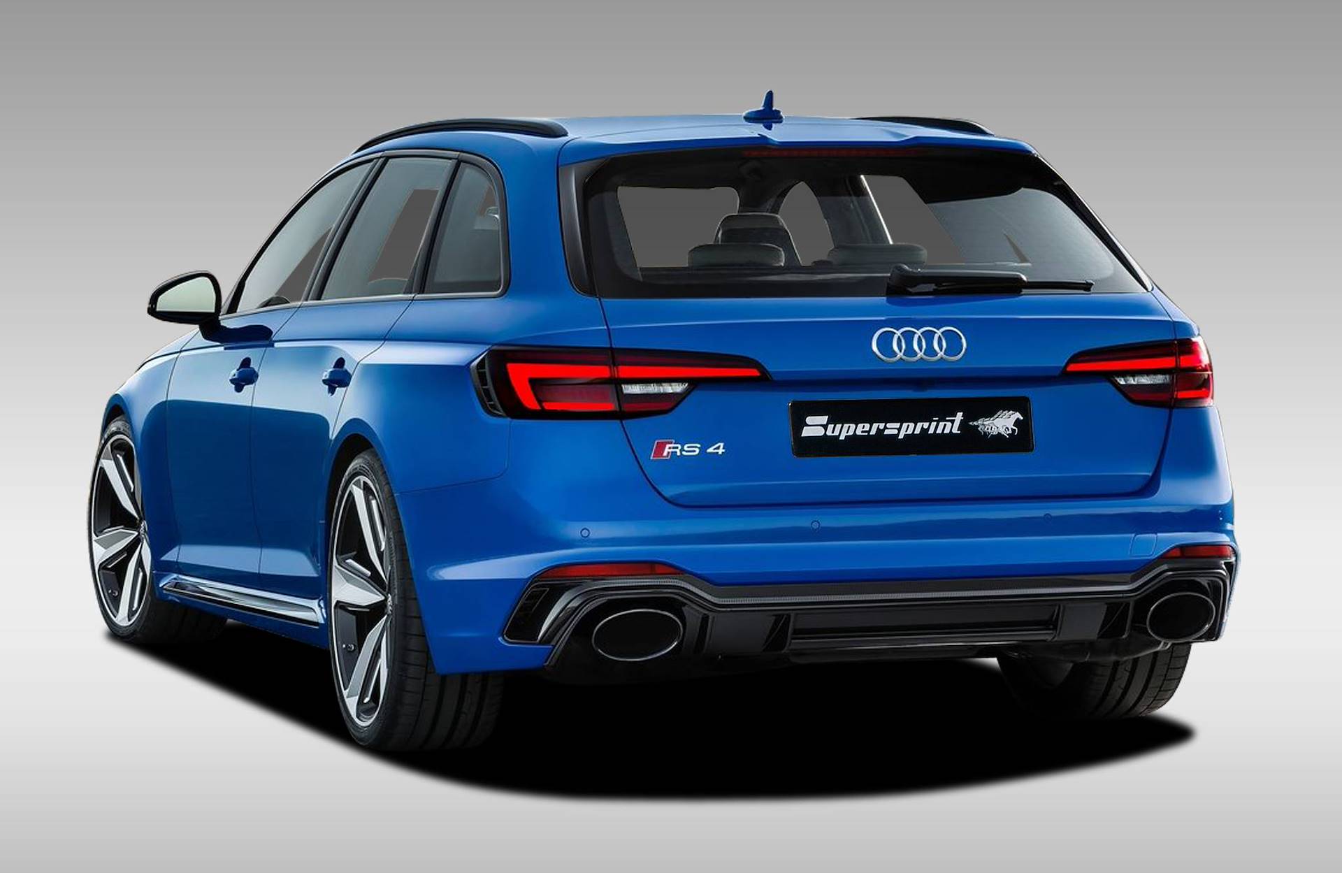 Impianto di scarico per AUDI RS4 Quattro (Avant) 2.9 TFSi V6 (450 Hp) 2018 -> (con valvola)