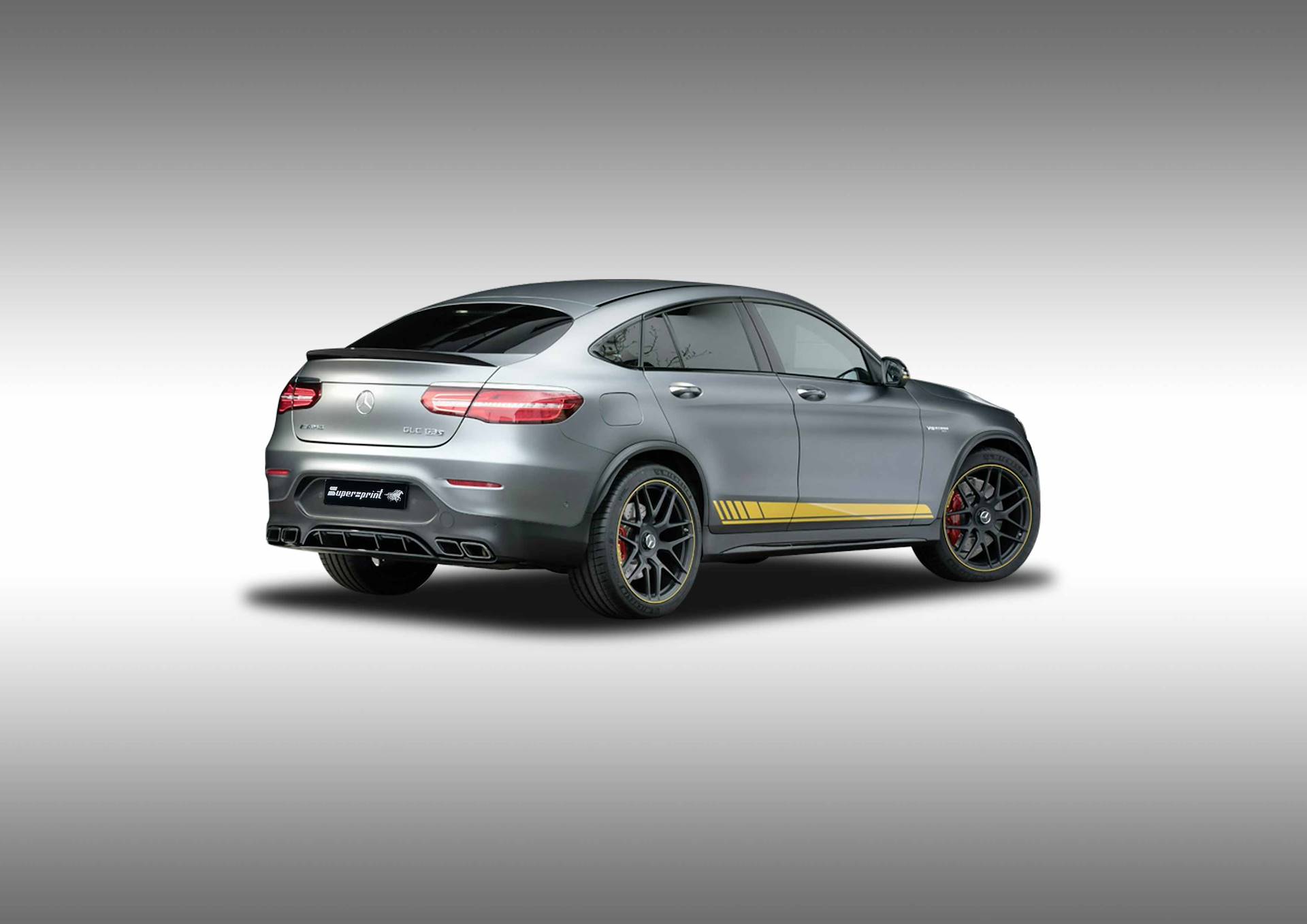 Impianto di scarico per MERCEDES C253 GLC 63 S Edition 1 AMG Coupé 4-Matic (4.0i V8 Bi-Turbo 510 Hp) 2017 ->