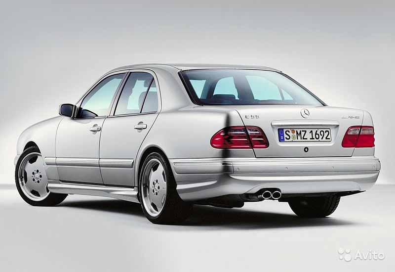 Impianto di scarico per MERCEDES W210 E 55 AMG V8 (Berlina) ' 98 -> ' 01