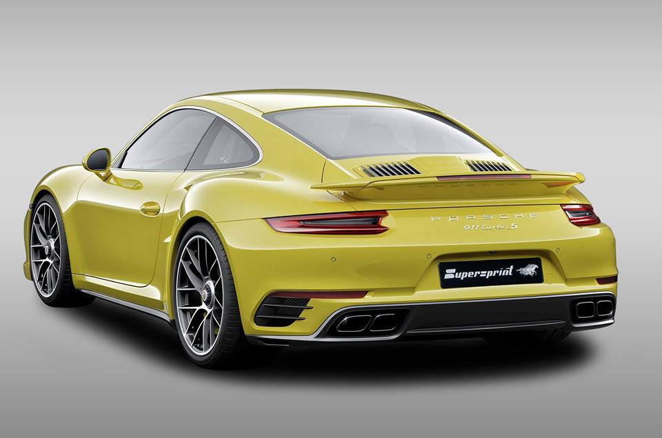 Impianto di scarico per PORSCHE 991 Turbo S 3.8i (580 Hp) 2016 ->