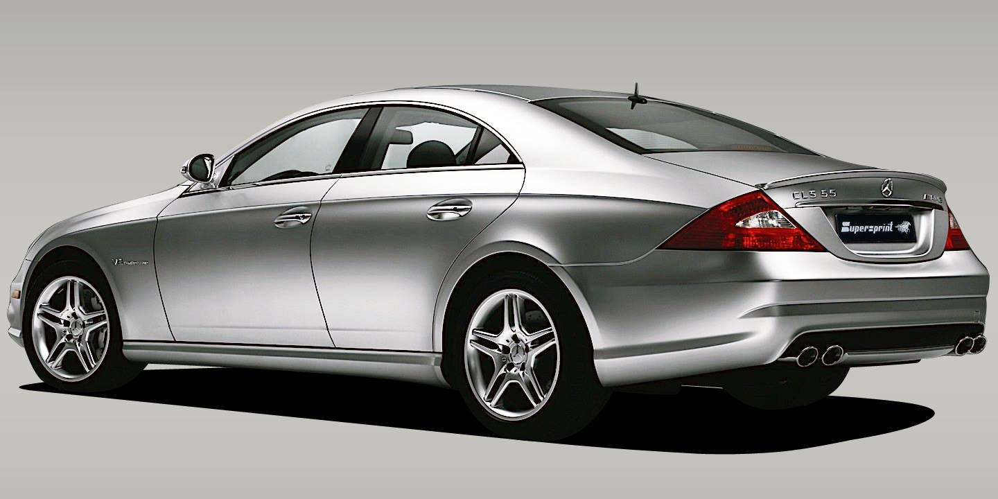 Impianto di scarico per MERCEDES C219 CLS 55 AMG V8 (M113 5.5L - 476 Hp) '04 -> '06