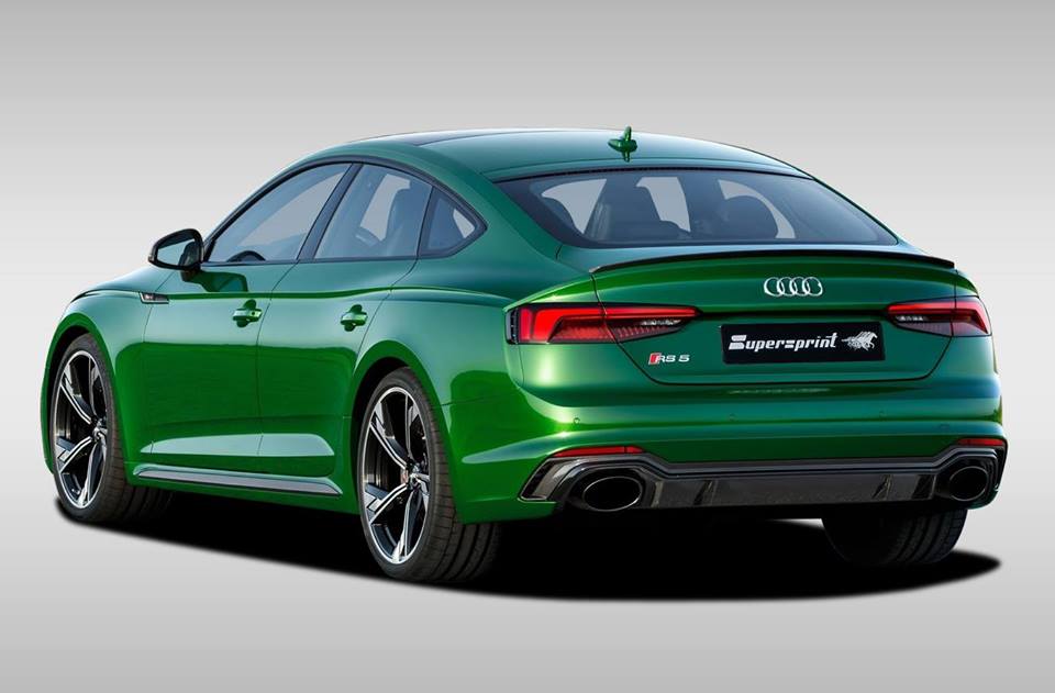 Impianto di scarico per AUDI RS5 Quattro Sportback 2.9 TFSi V6 (450 Hp) -> 09/2017 (con valvola)