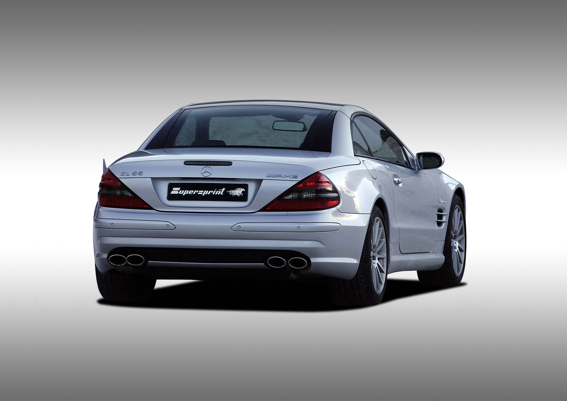 Impianto di scarico per MERCEDES R230 SL 55 AMG V8 Kompressor '01 ->'06