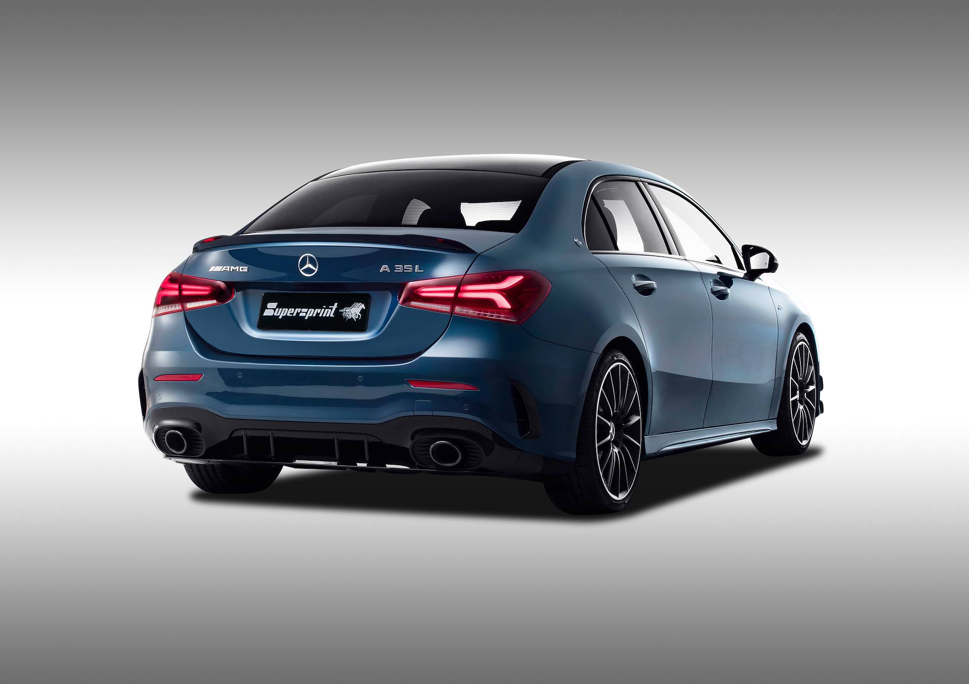Impianto di scarico per MERCEDES Z177 \ V177 A 35 AMG 4-Matic  (2.0T - 306 Hp - Modelli con GPF) 2019 -> (con valvola)
