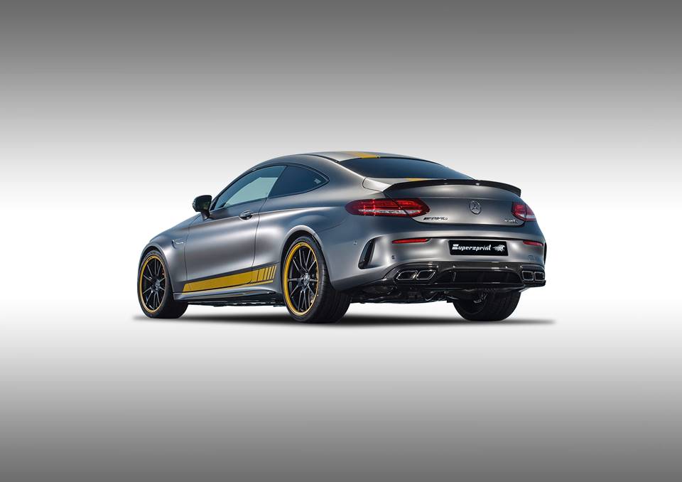 Impianto di scarico per MERCEDES C205 C63 S AMG Edition 1 4.0i V8 Bi-Turbo (510 Hp) 2016 ->