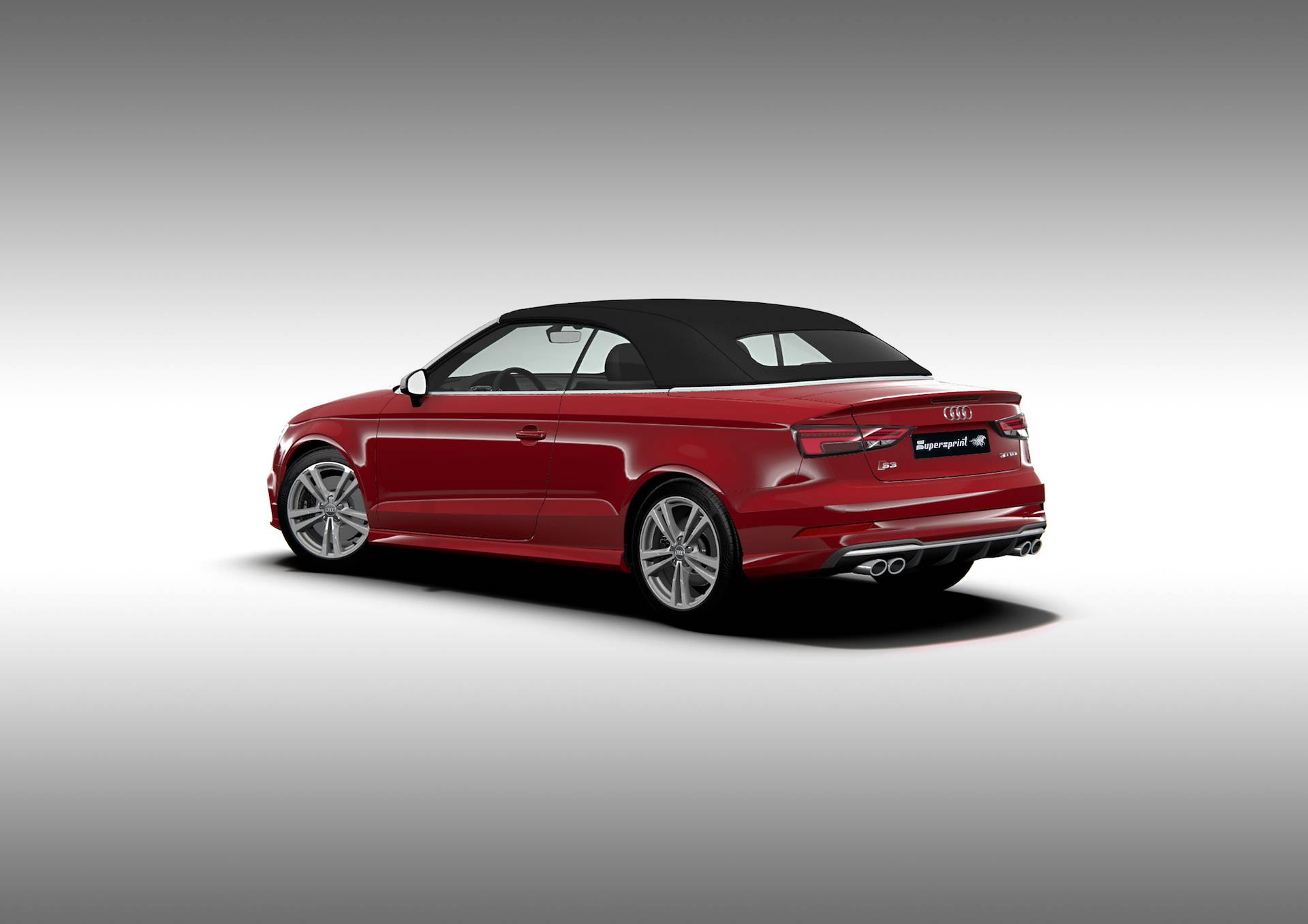 Impianto di scarico per AUDI S3 8V Cabrio QUATTRO 2.0 TFSI (300 Hp - modelli con GPF) 2019 -> Twin Pipe (con valvola)