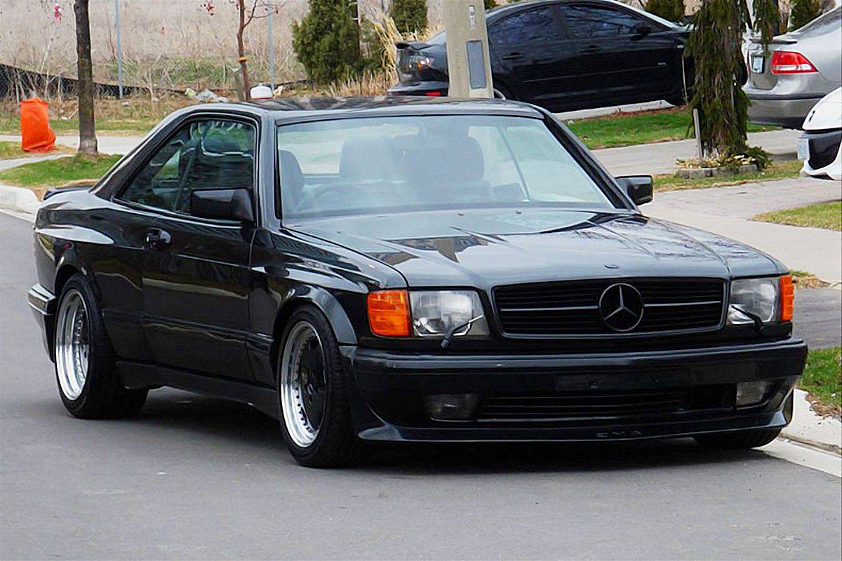 Impianto di scarico per MERCEDES C126 560 SEC AMG '85 -> '91