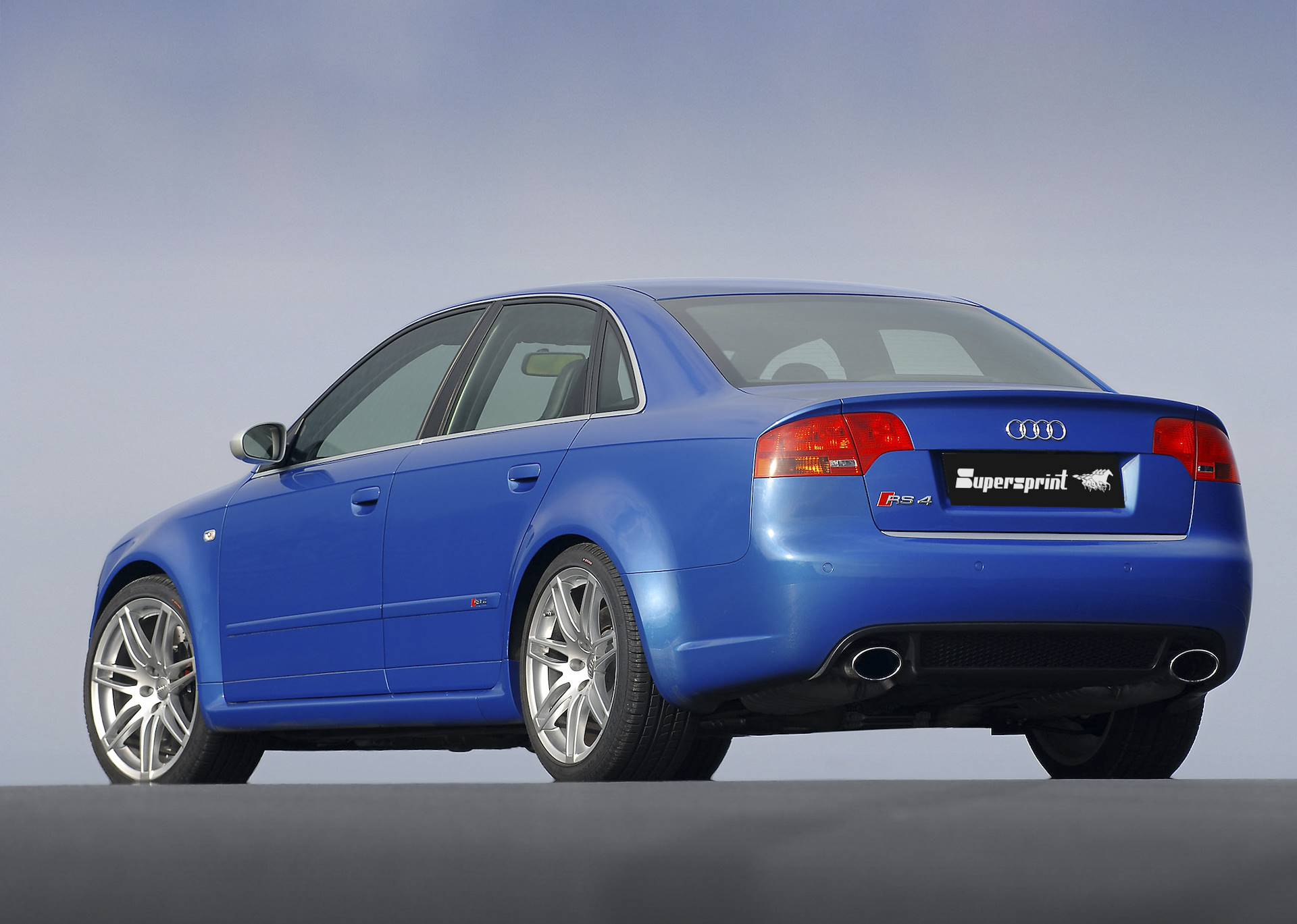 Impianto di scarico per AUDI RS4 QUATTRO (Berlina + Avant) 4.2i V8 (420 Hp) '06 -> '08 Conversione Supercharger
