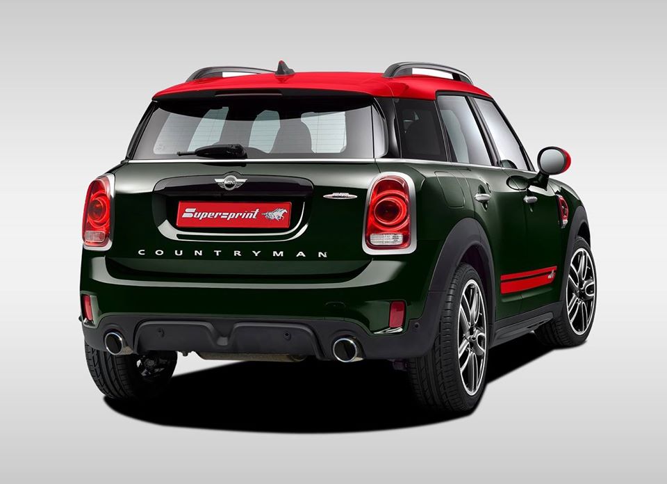 Impianto di scarico per MINI F60 Cooper S Countryman JCW ALL4 2.0T (Motore B48 - 231 Hp) 2016 ->