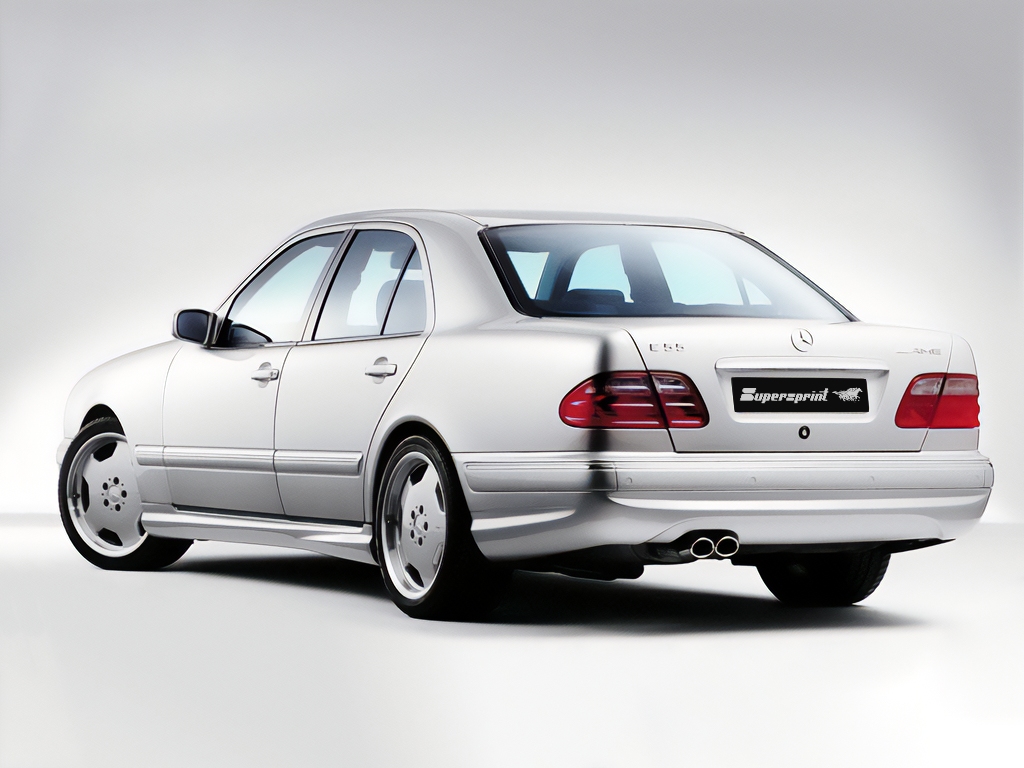 Impianto di scarico per MERCEDES W210 E 55 AMG V8 (Berlina) ' 98 -> ' 01