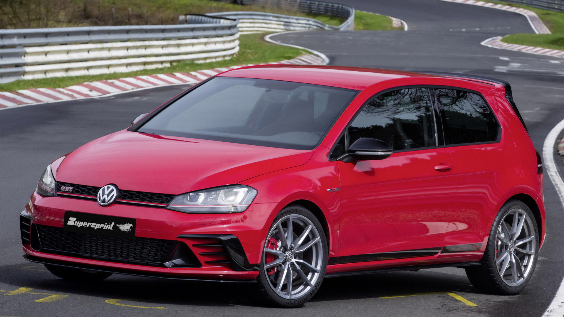 Impianto di scarico per VW GOLF VII GTI Clubsport S 2.0 TSI (310 Hp) 2016 -> 2018 (Ø76mm)