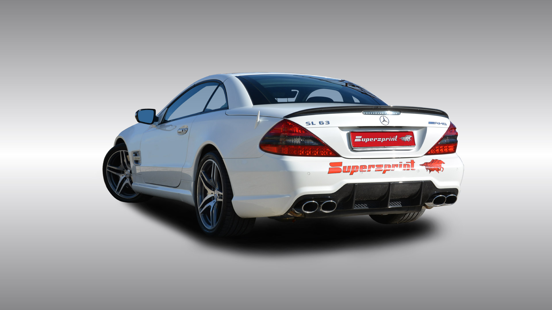 Impianto di scarico per MERCEDES R230 SL 63 AMG V8 (M156 - 525 Hp) '08 -> '11