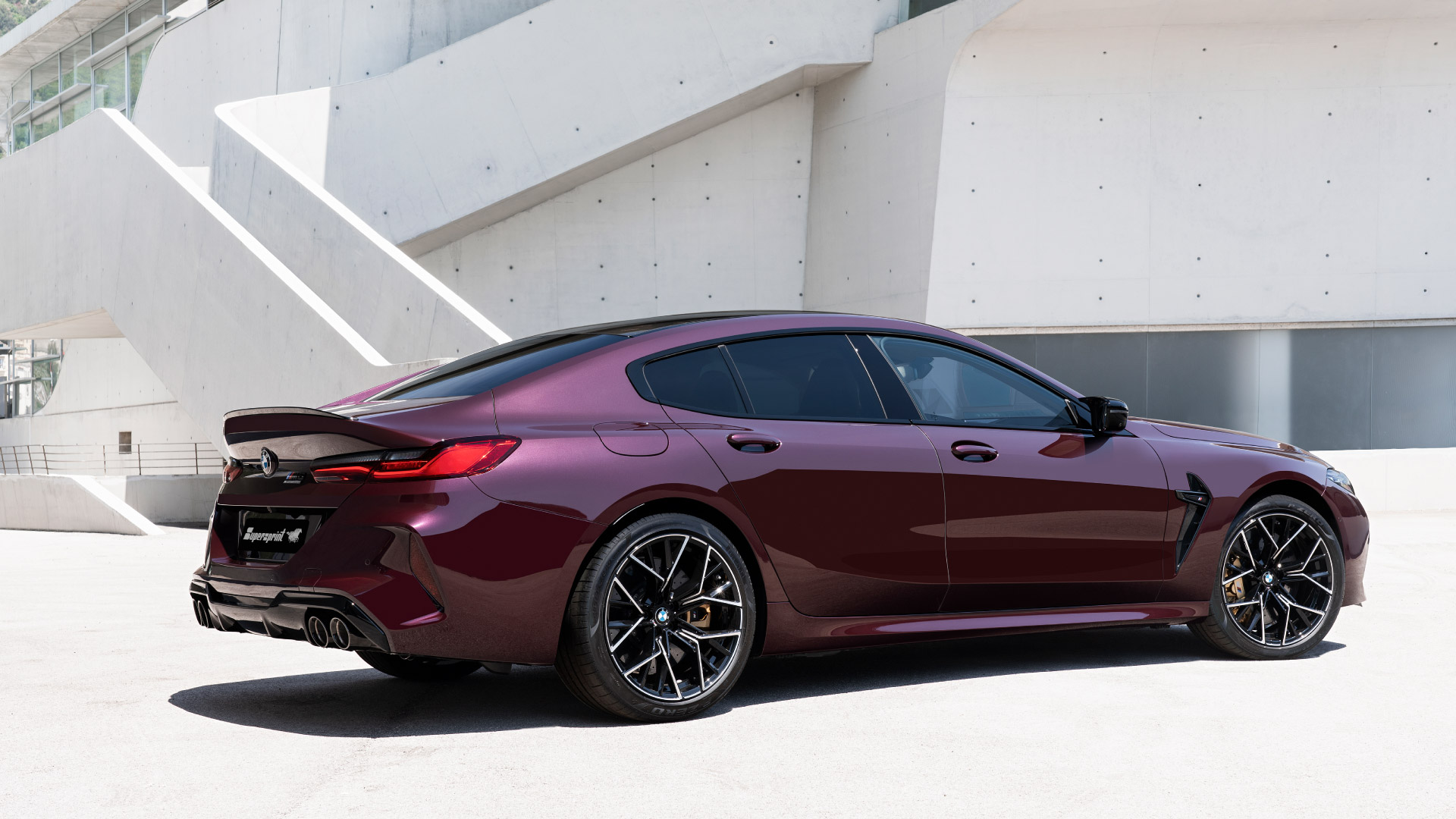 Impianto di scarico per BMW F93 M8 Competition Gran Coupé M X-Drive 4.4i V8 (S63M - 625 Hp - Modelli con OPF) 2020 ->