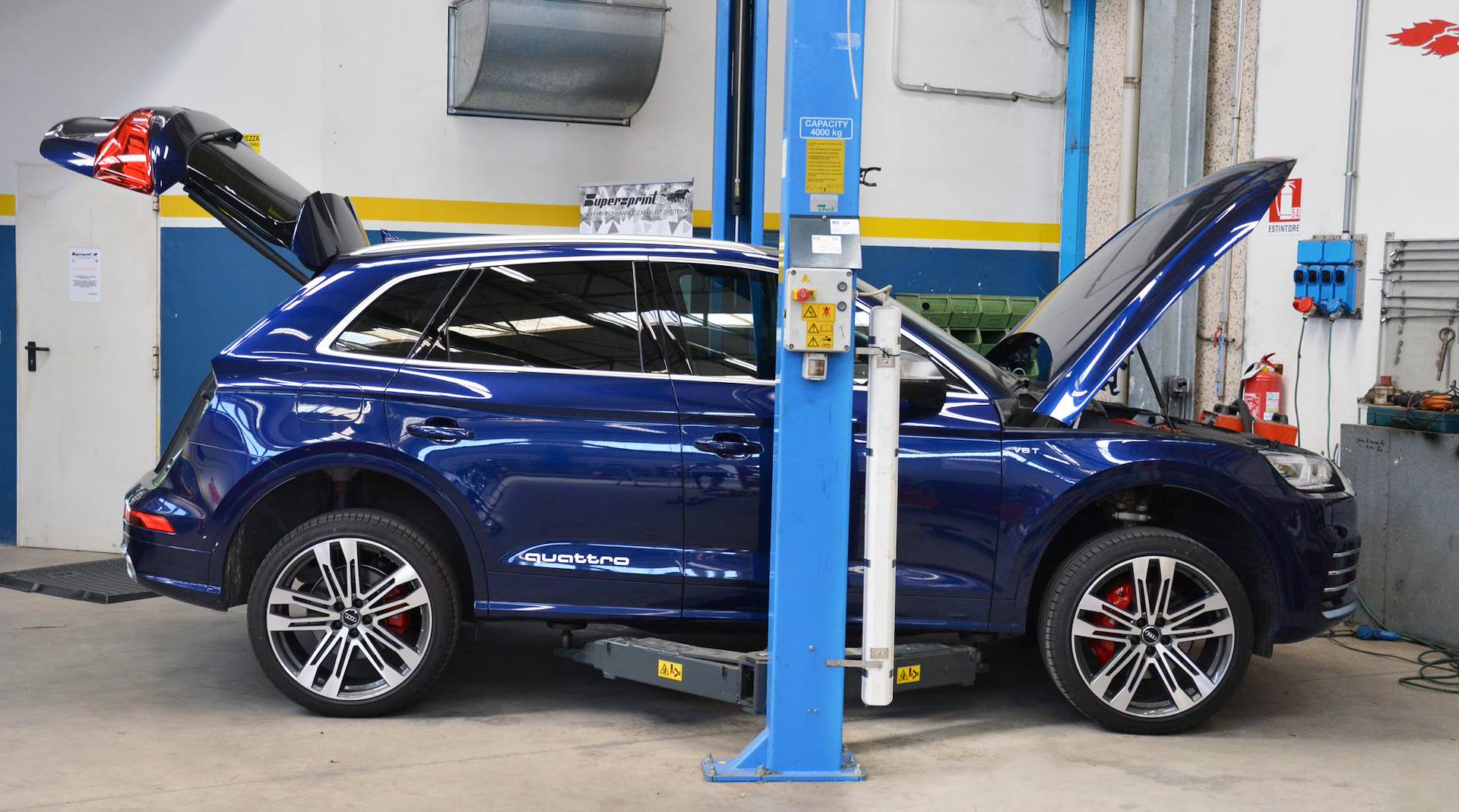 Impianto di scarico per Audi SQ5 2018 ->