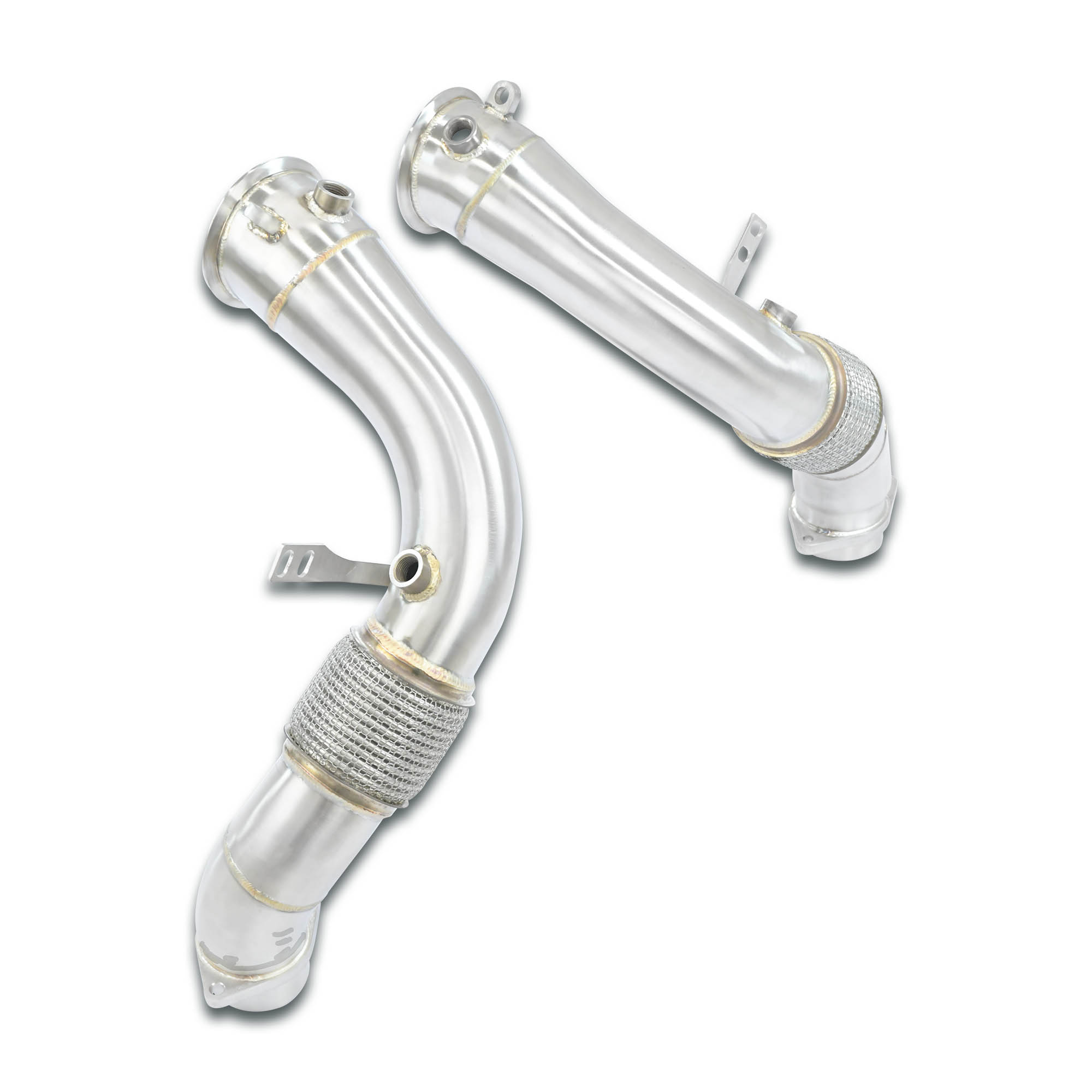 Kit tubo turbina Destro - Sinistro<br>(Sostituiscono catalizzatori primari)