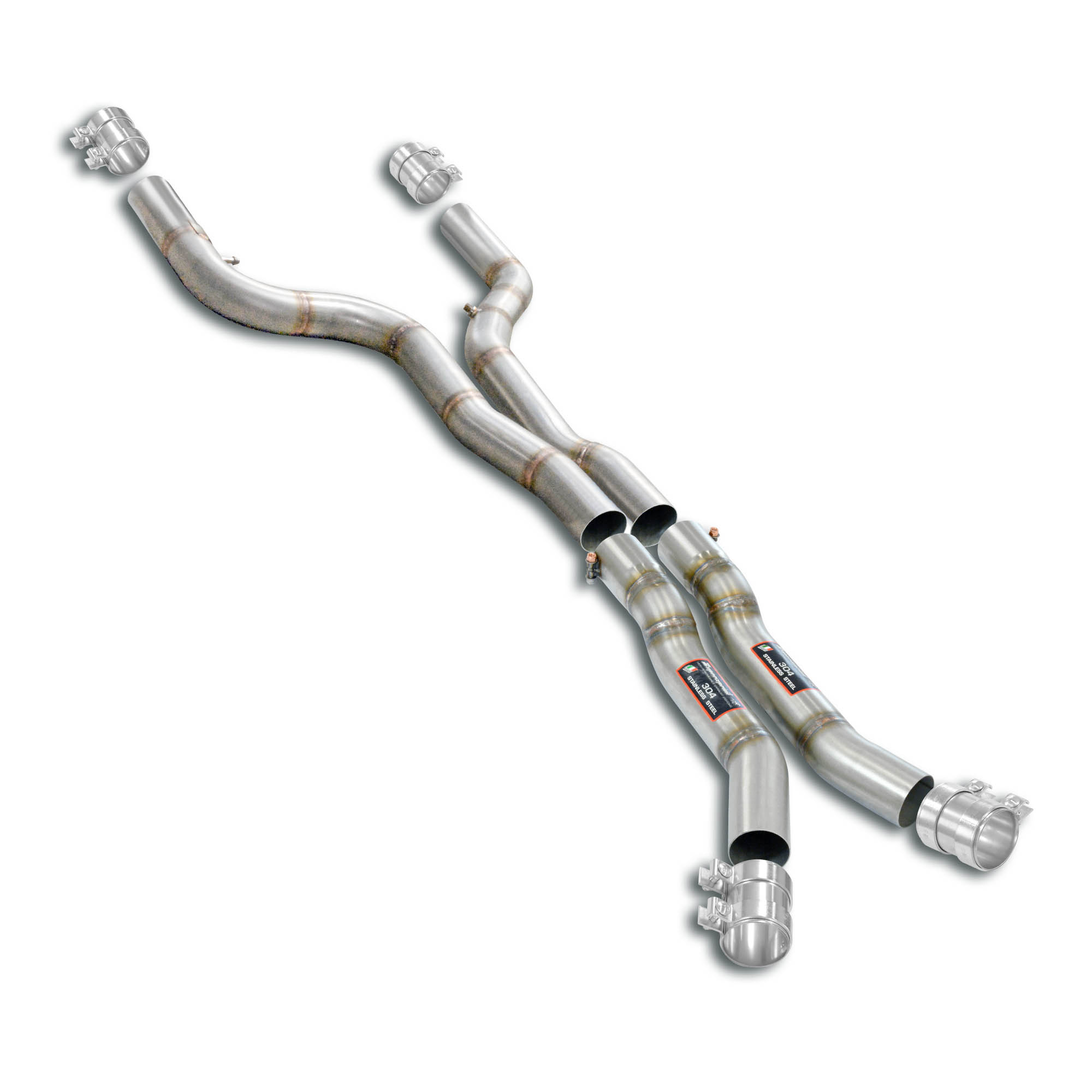 Resonator deleting Package - California emission compliant<br>Accepts the Std - Oem muffler