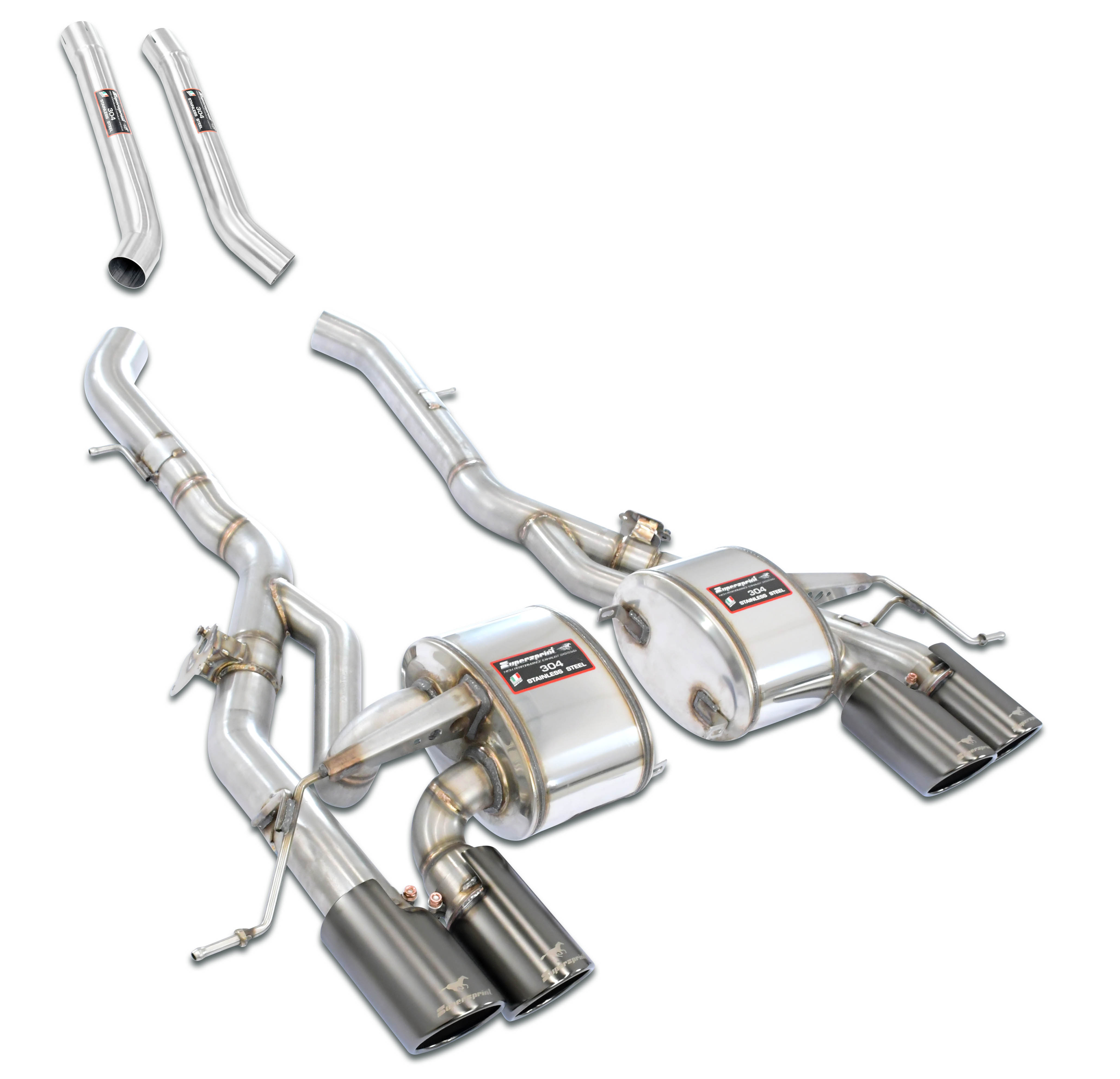 Rear Muffler Touring Package<br>Deleting - mid resonator