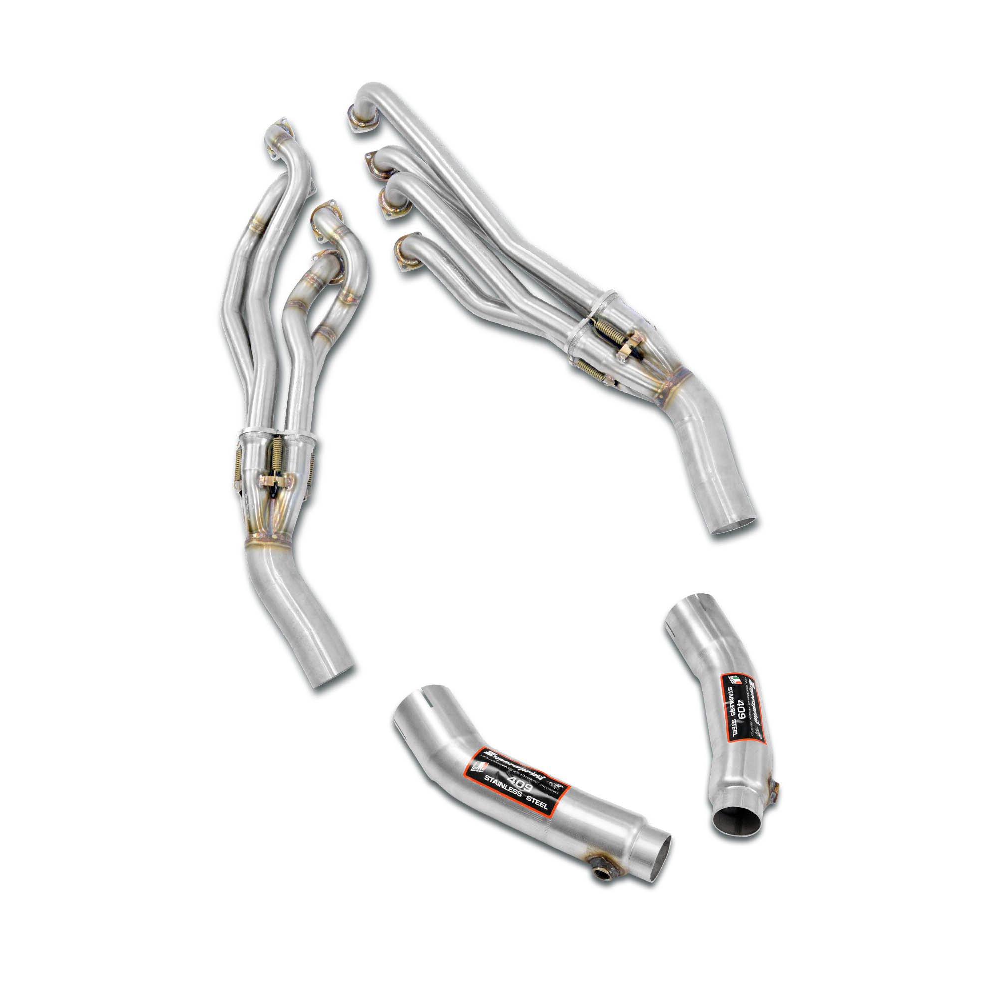 Headers Package<br>For the OEM catalytic