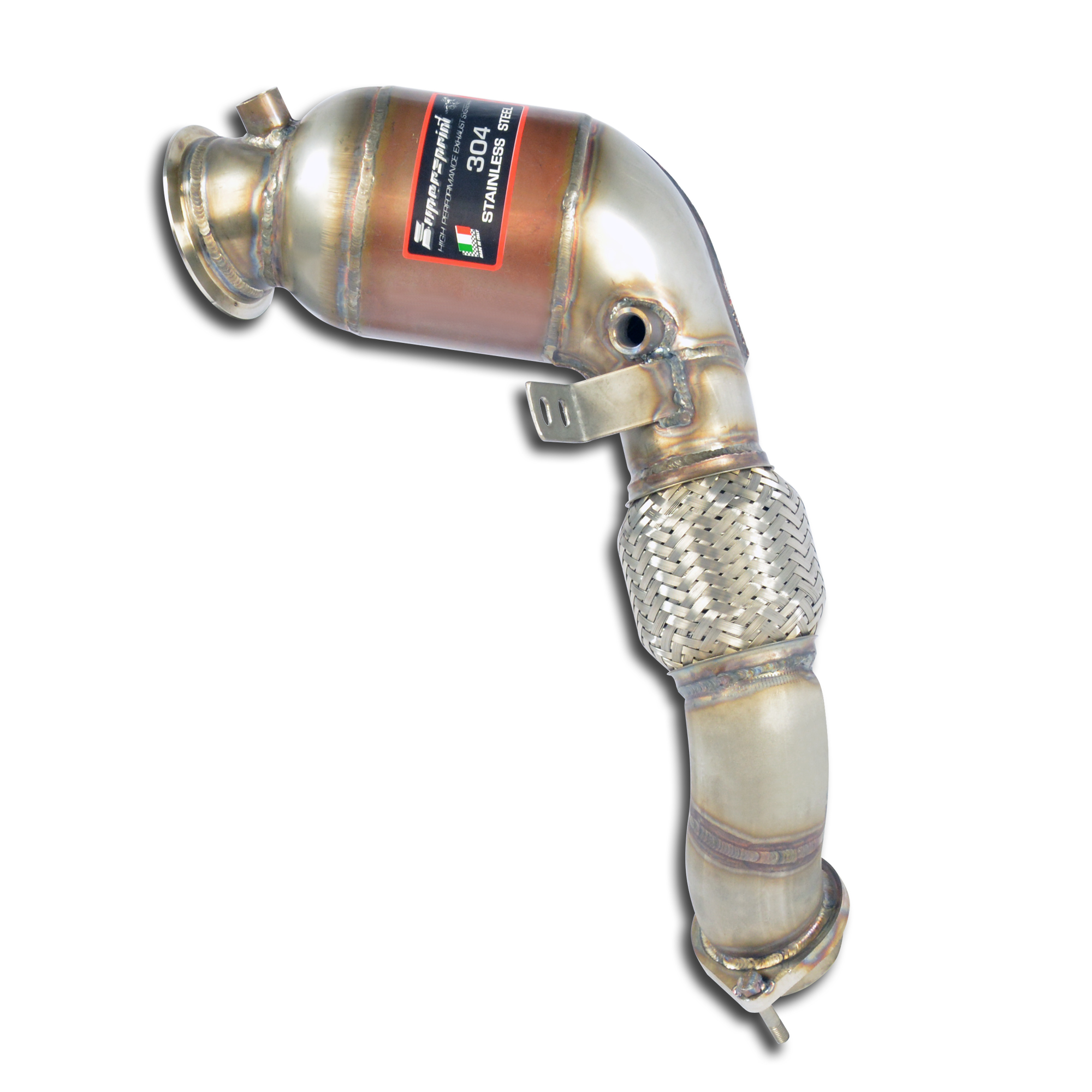 Kit tubo turbina + Catalizzatore sinistro